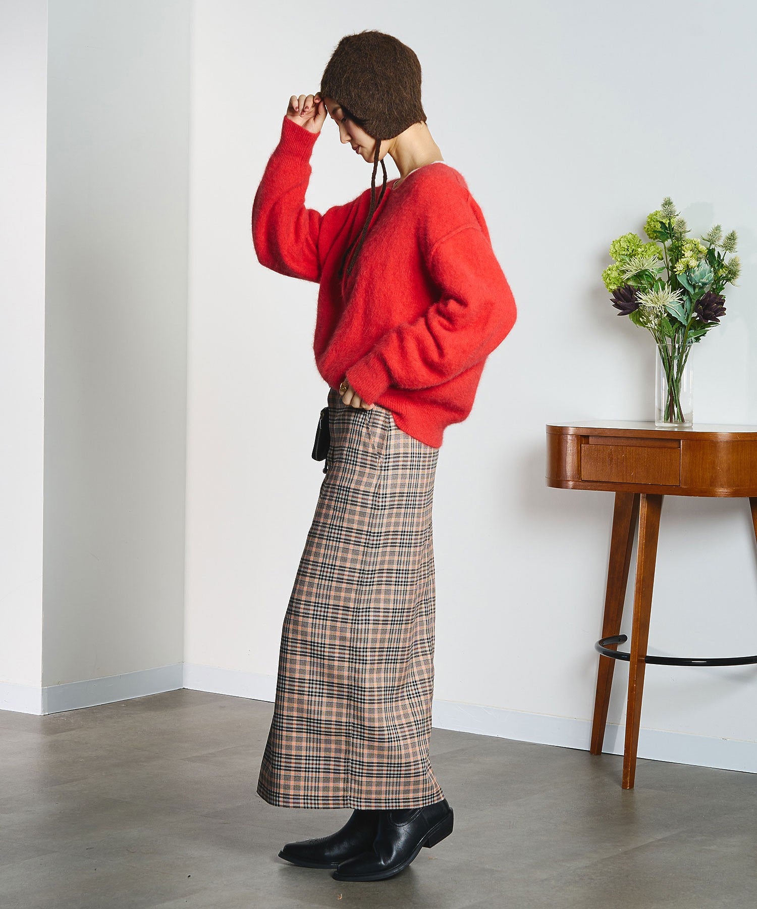 model:166cm 着用サイズ:S
