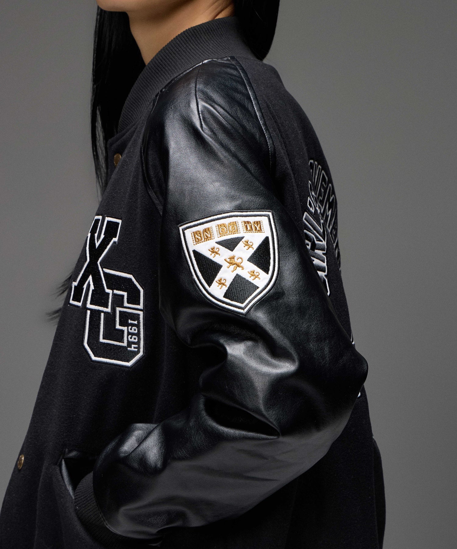 FACE PATCH STADIUM JACKET