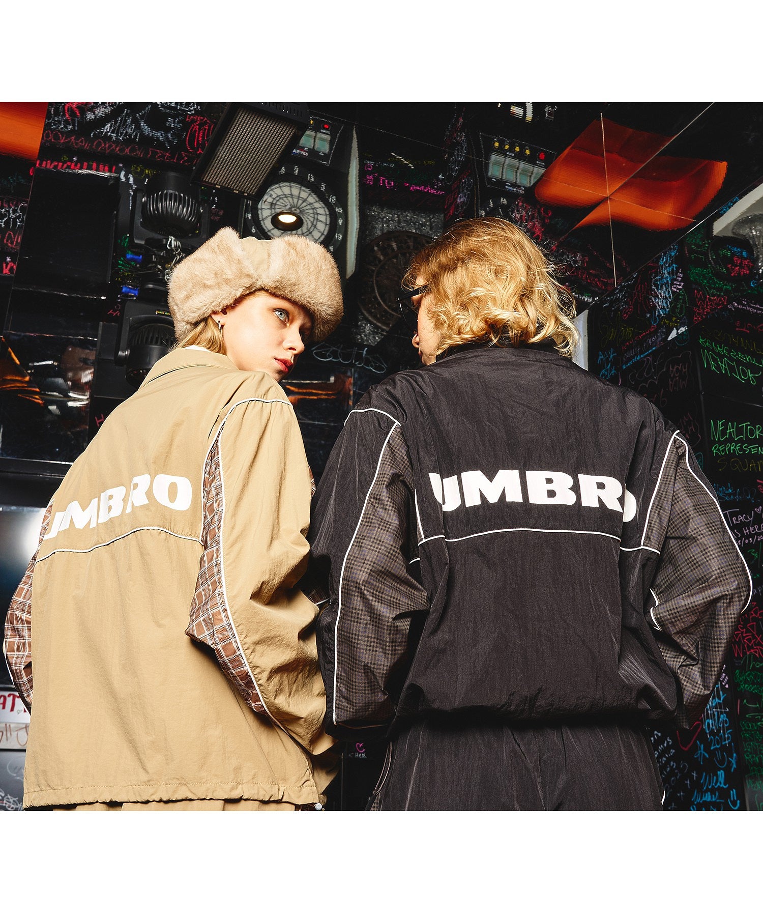 UMBRO × ROSE BUD/ NYLON JACKET