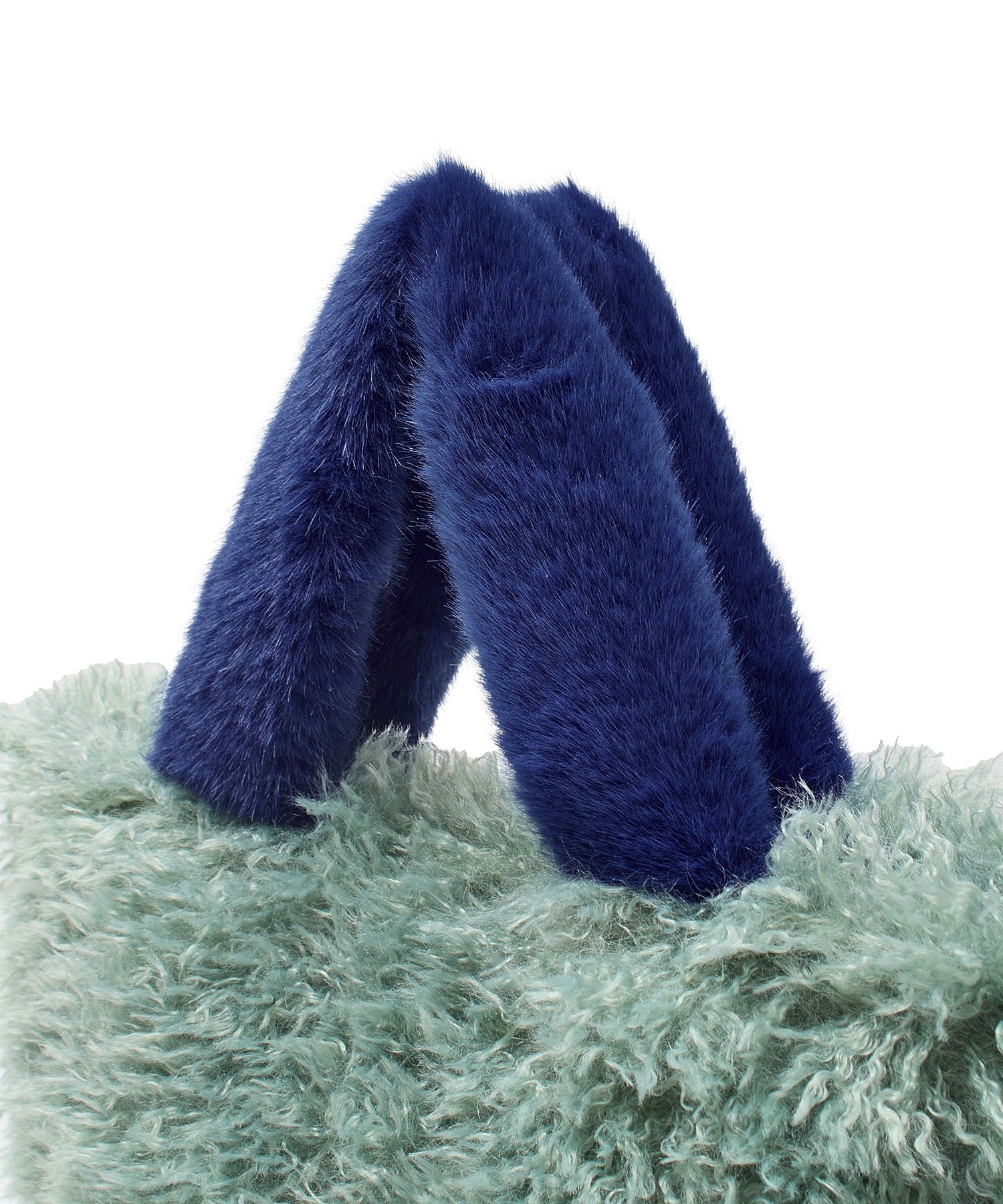 COOCO/BICOLOR ECO FUR BAG