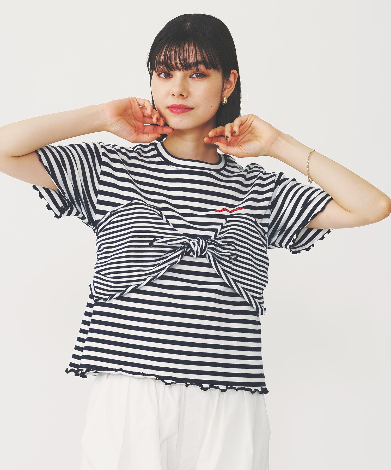 RIBBON S/S TOP