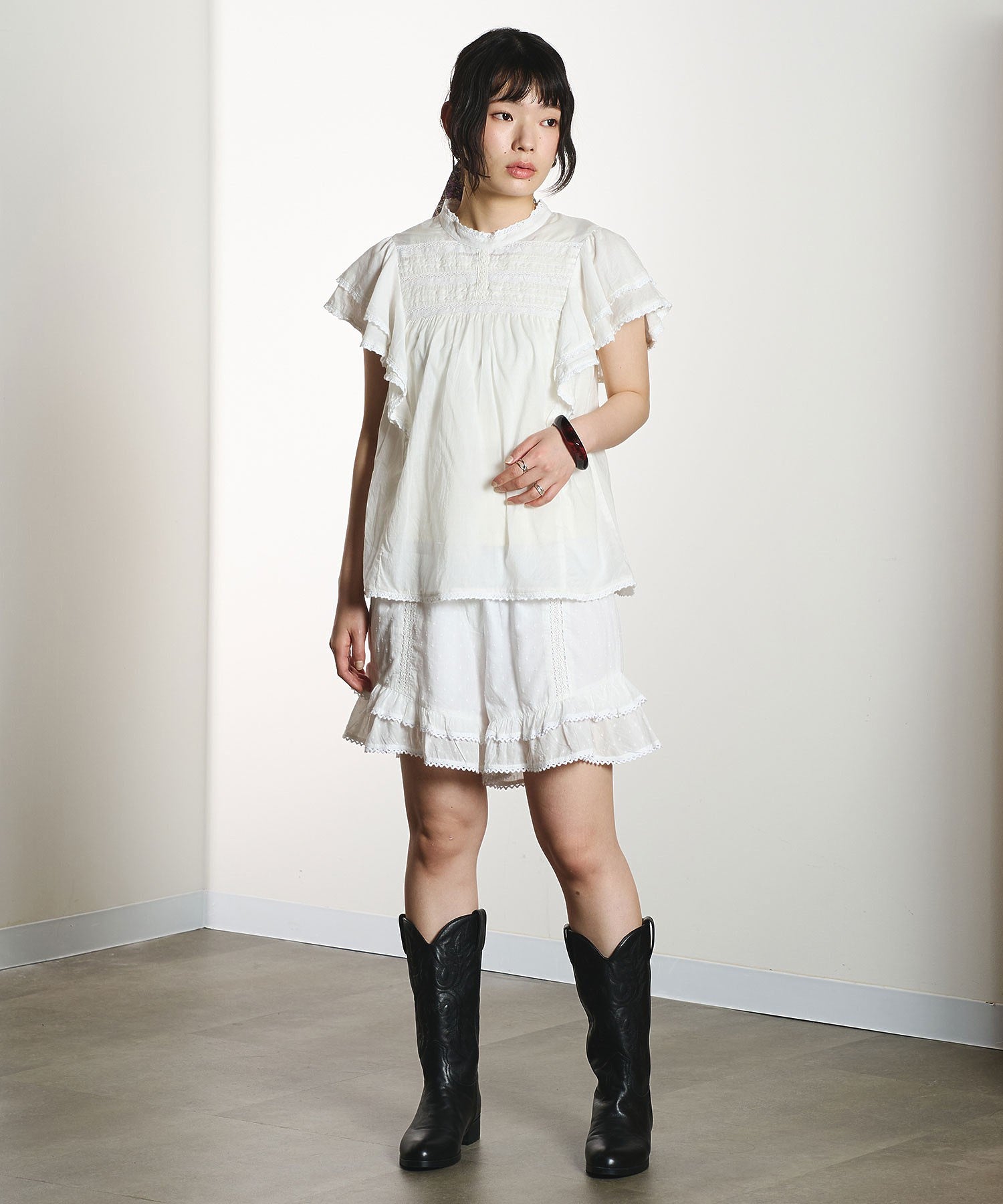 model:163cm 着用サイズ:ONE SIZE