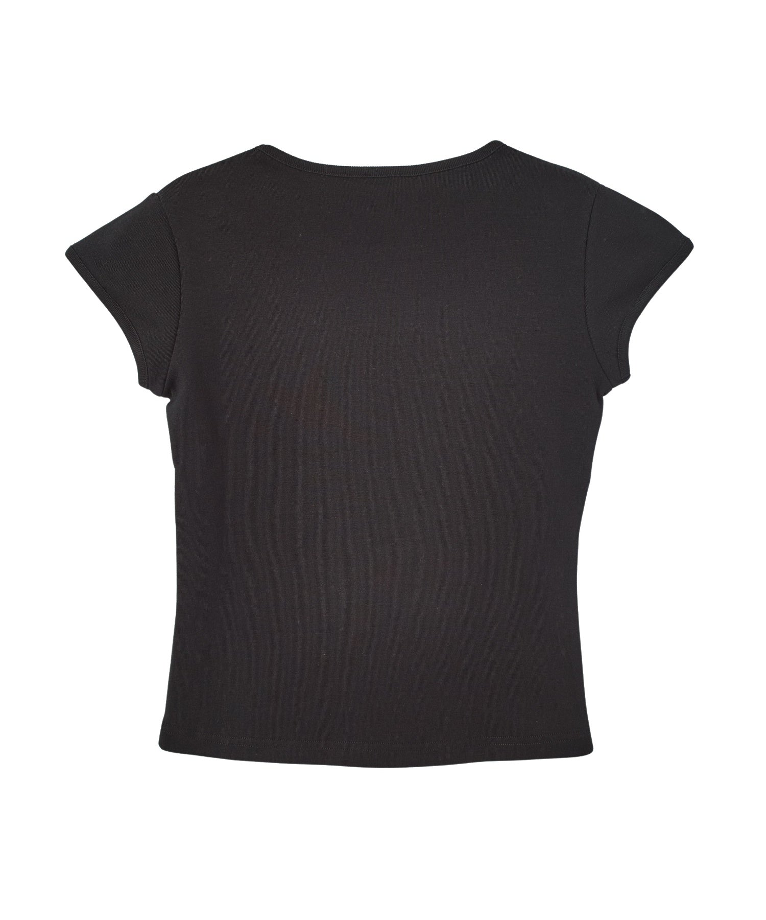 OVAL LOGO CRACKED FOIL PRINT S/S BABY TEE