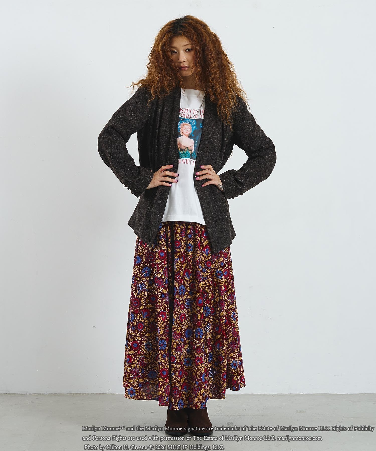 model:168cm 着用サイズ:ONE SIZE