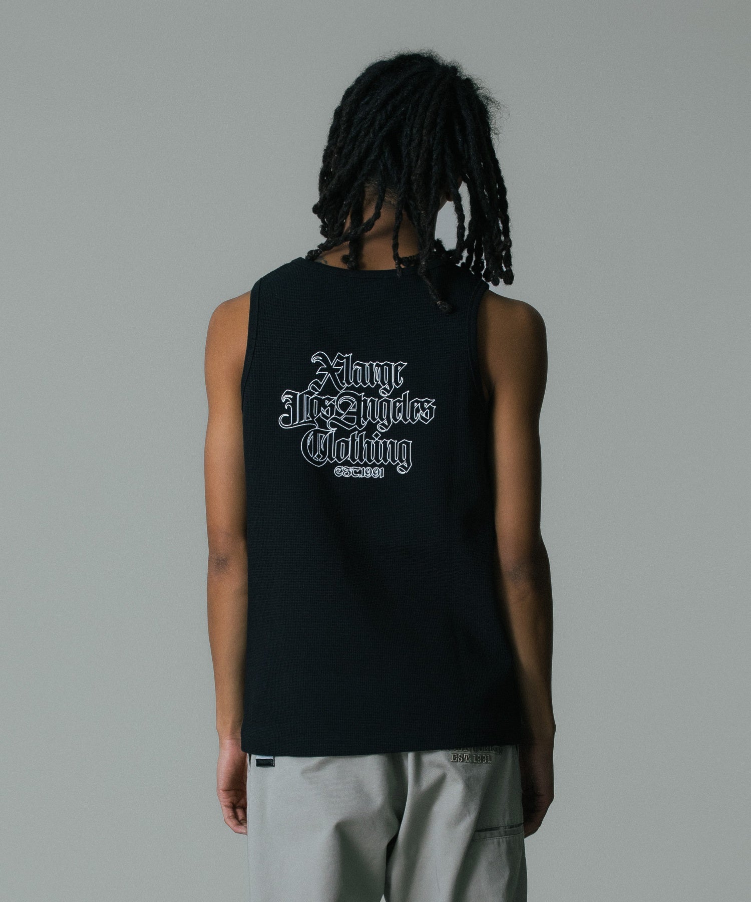 OLD ENGLISH WAFFLE TANK TOP