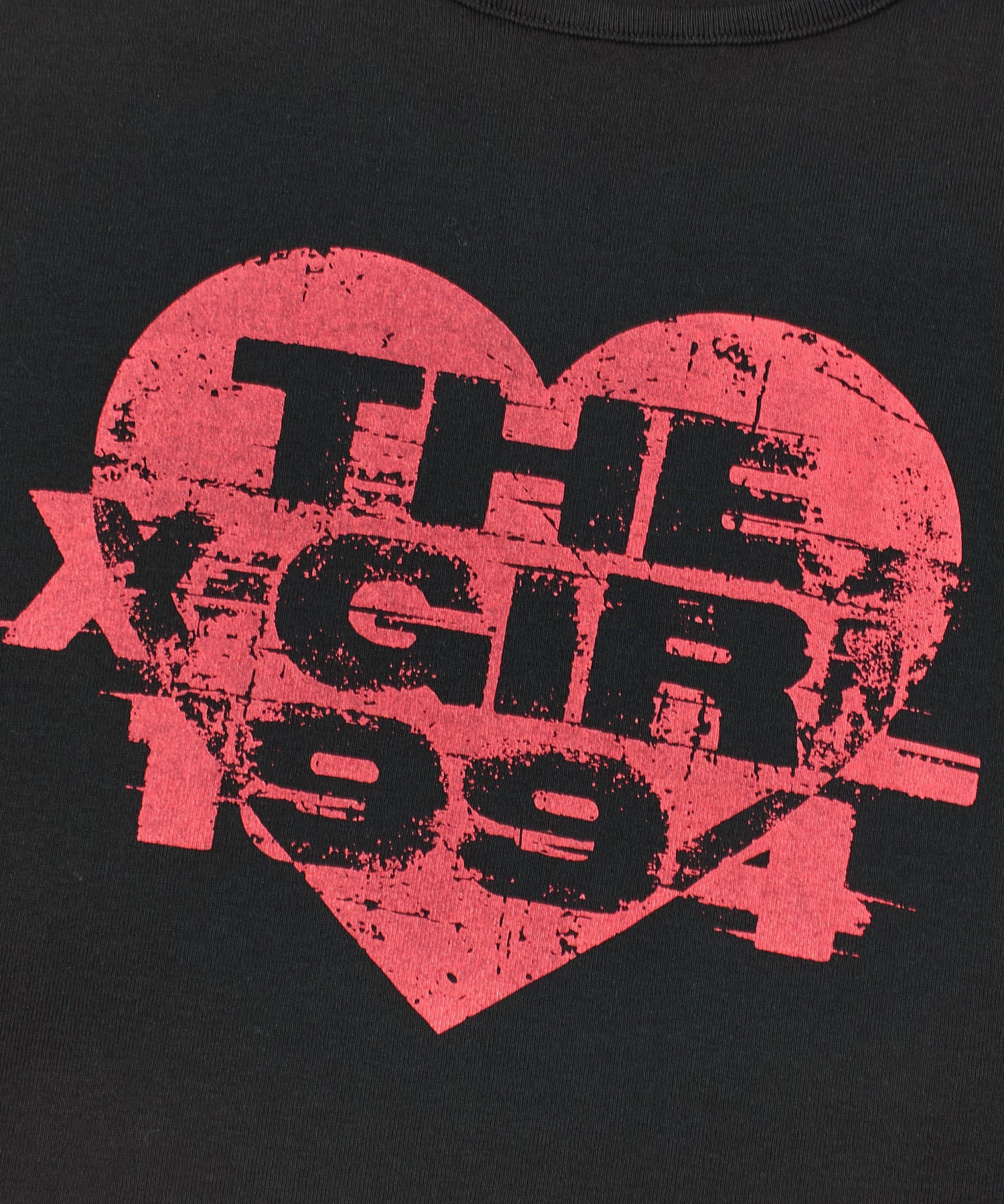 GRUNGE HEART S/S BABY TEE