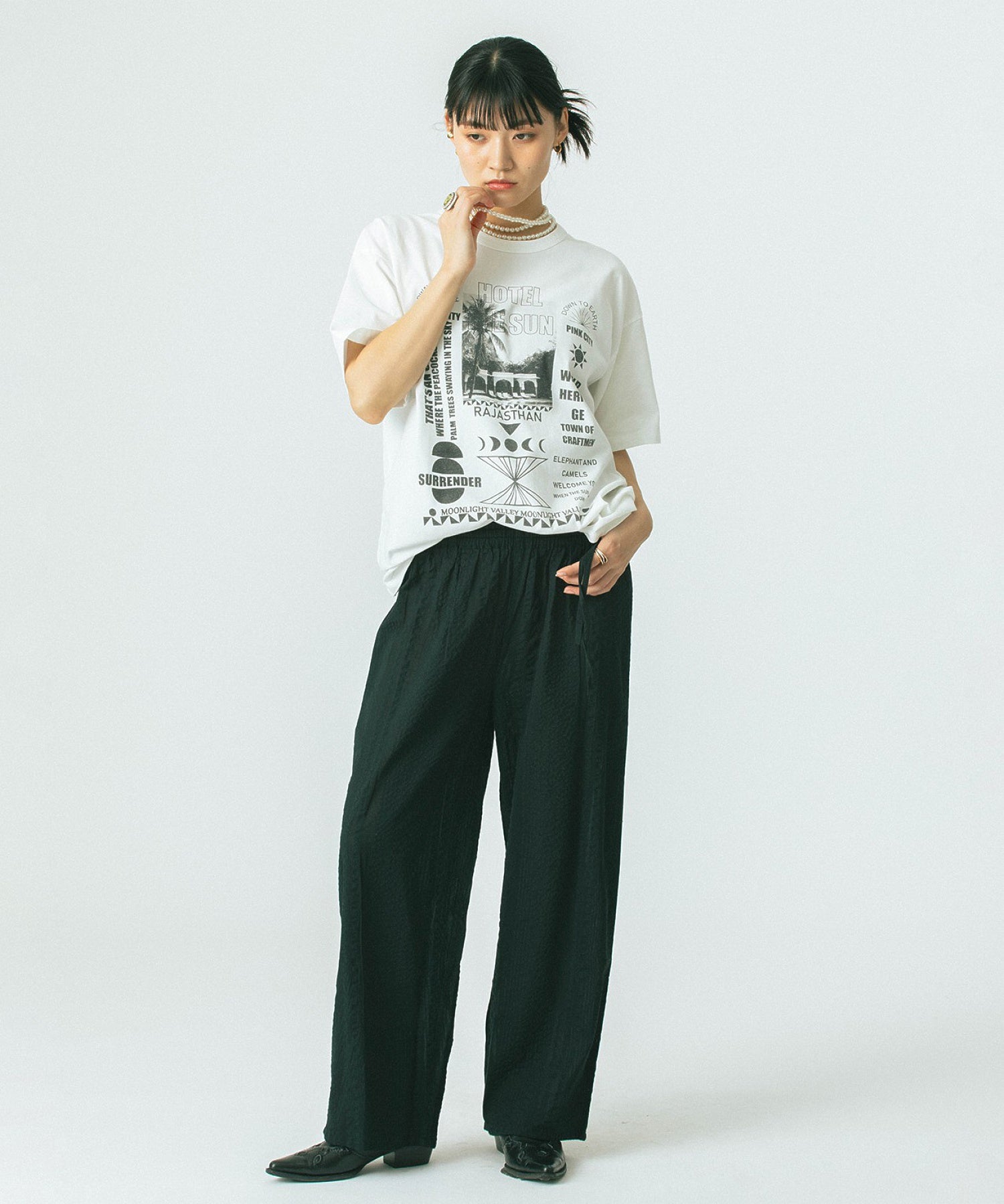 GENE HEAVENS/RAJASTHAN PHOTGRAPH TEE