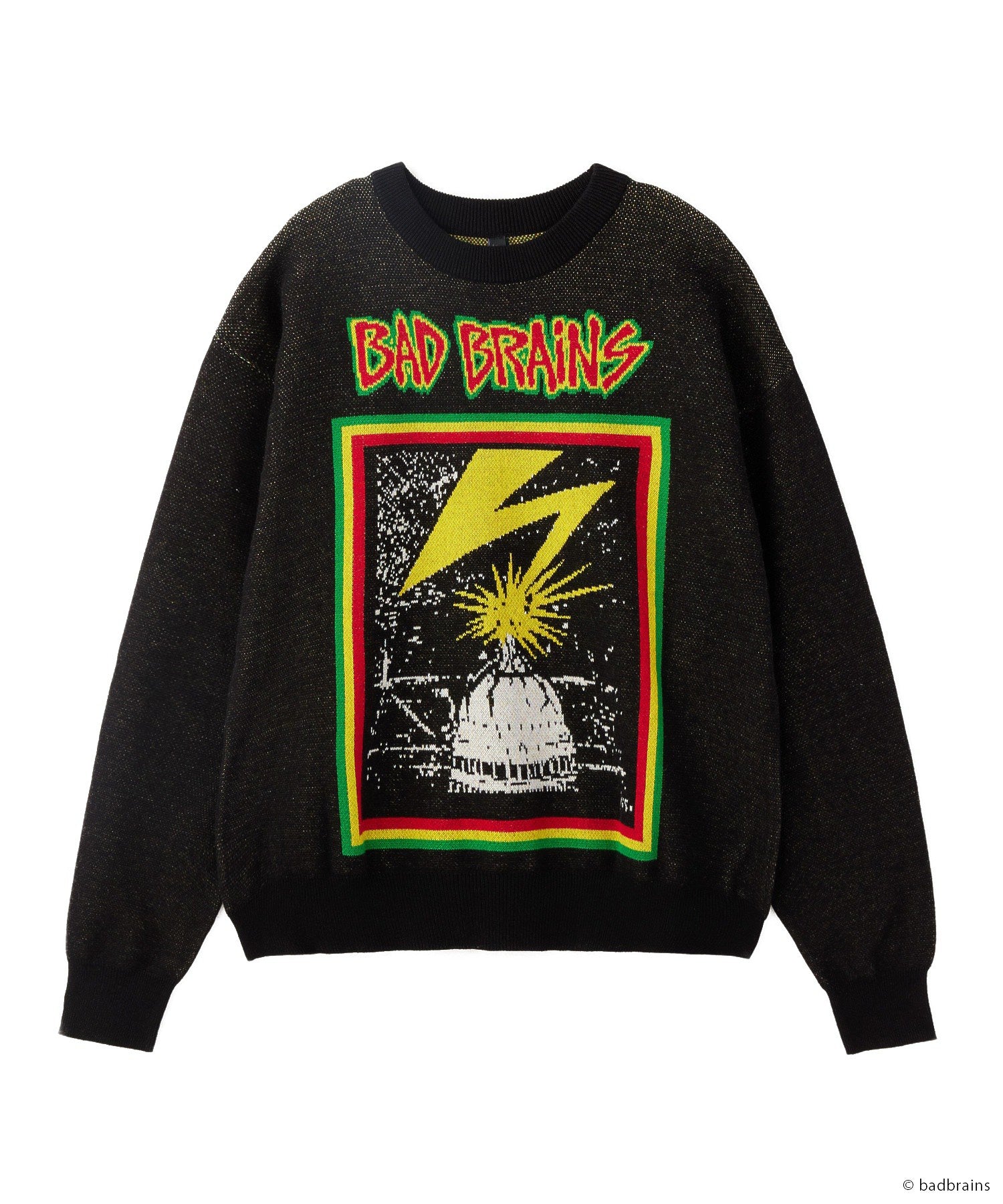 SILAS×BAD BRAINS DOUBLE JACQUARD SWEATER