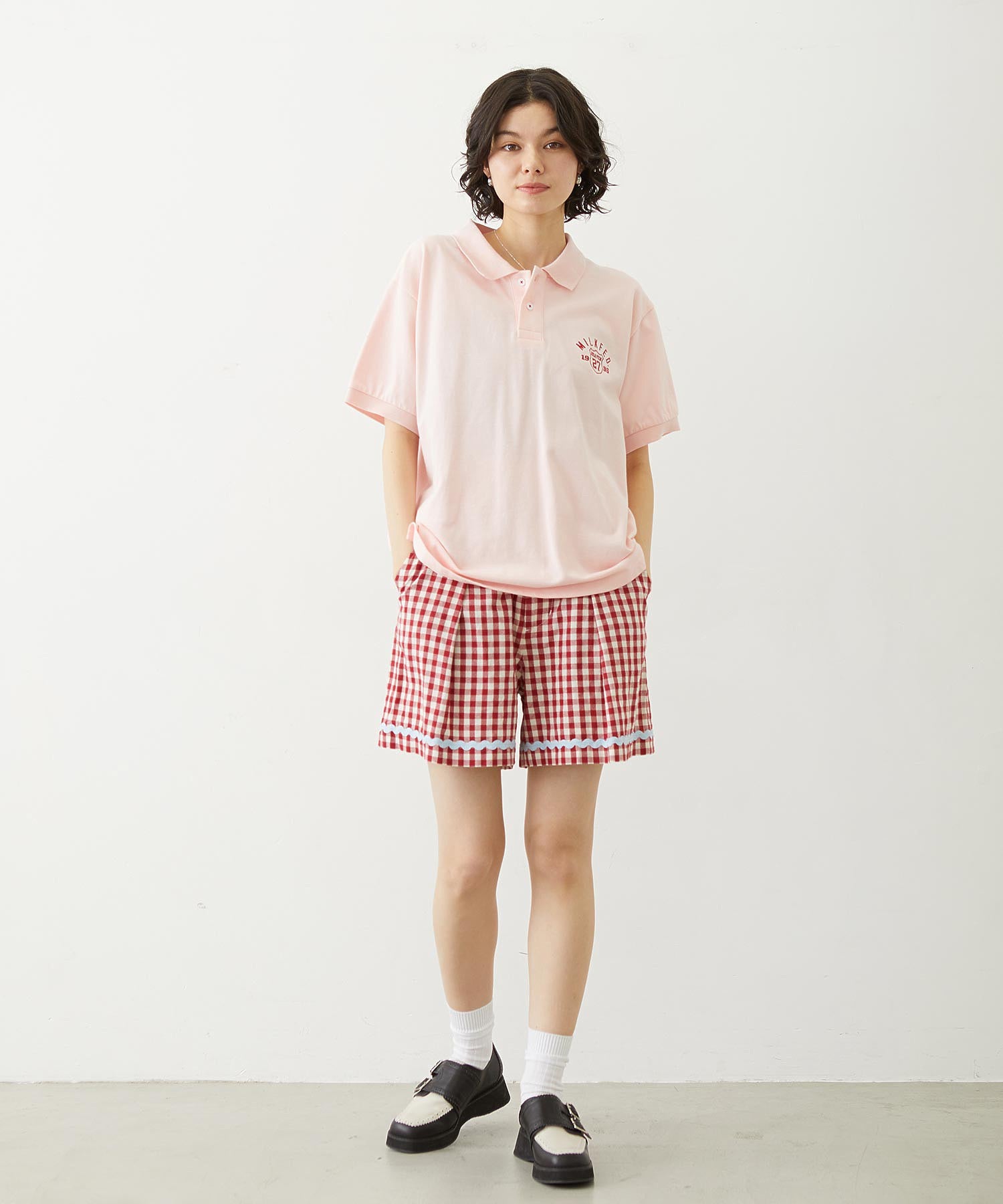 EMBLEM EMBROIDERED POLO SHIRT