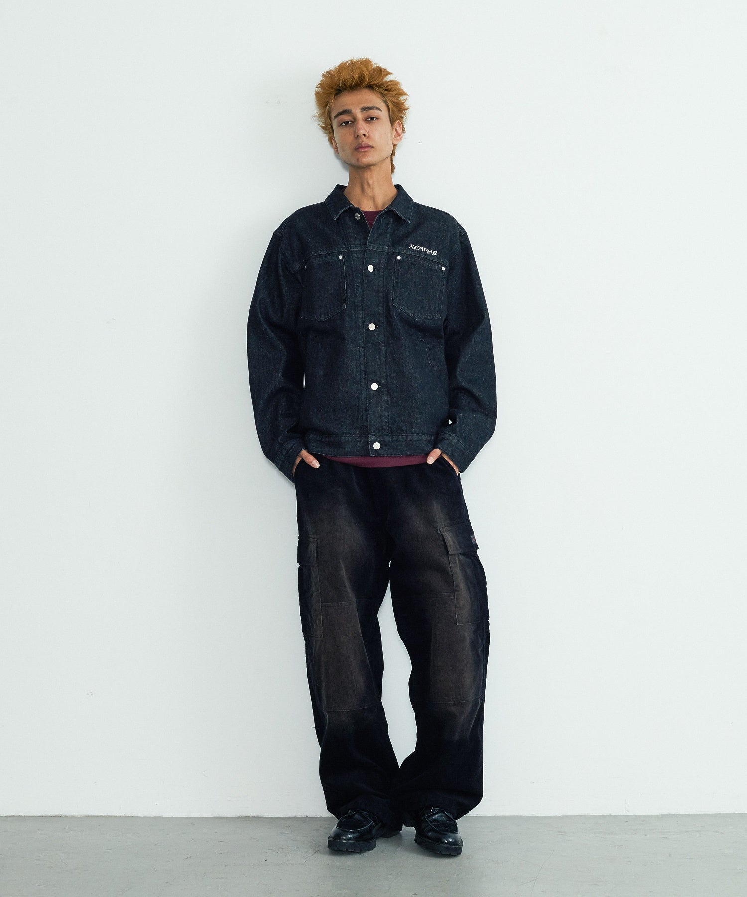 FADED CORDUROY CARGO PANTS