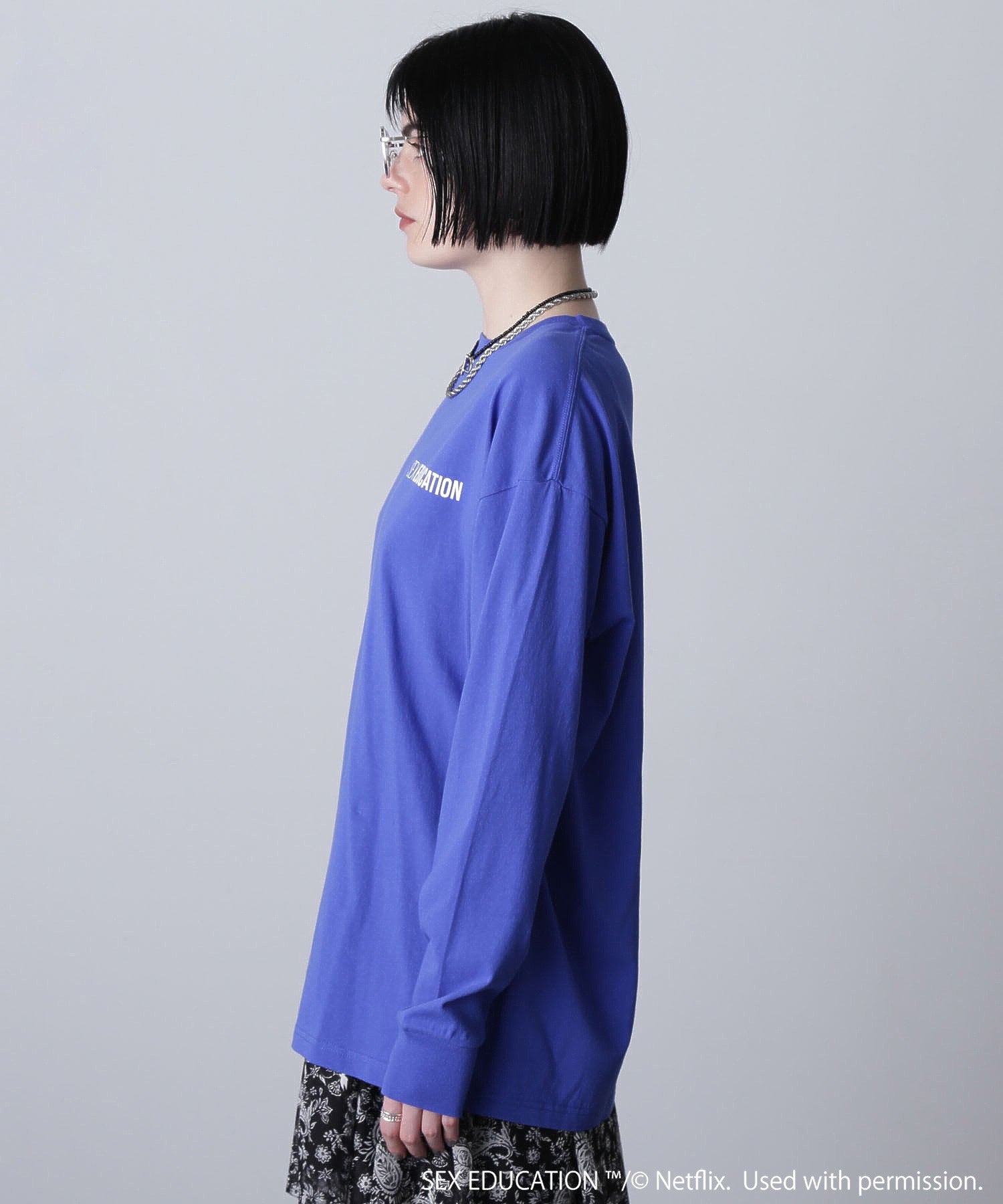 Netflix Series ‘SEX EDUCATION’ × ROSE BUD/PHOTO BACK PRINT TEE