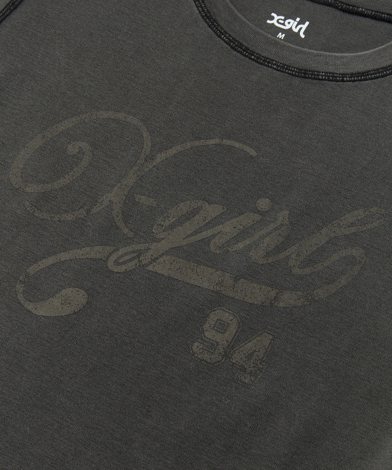 LOGO AND NUMBER S/S BABY TEE