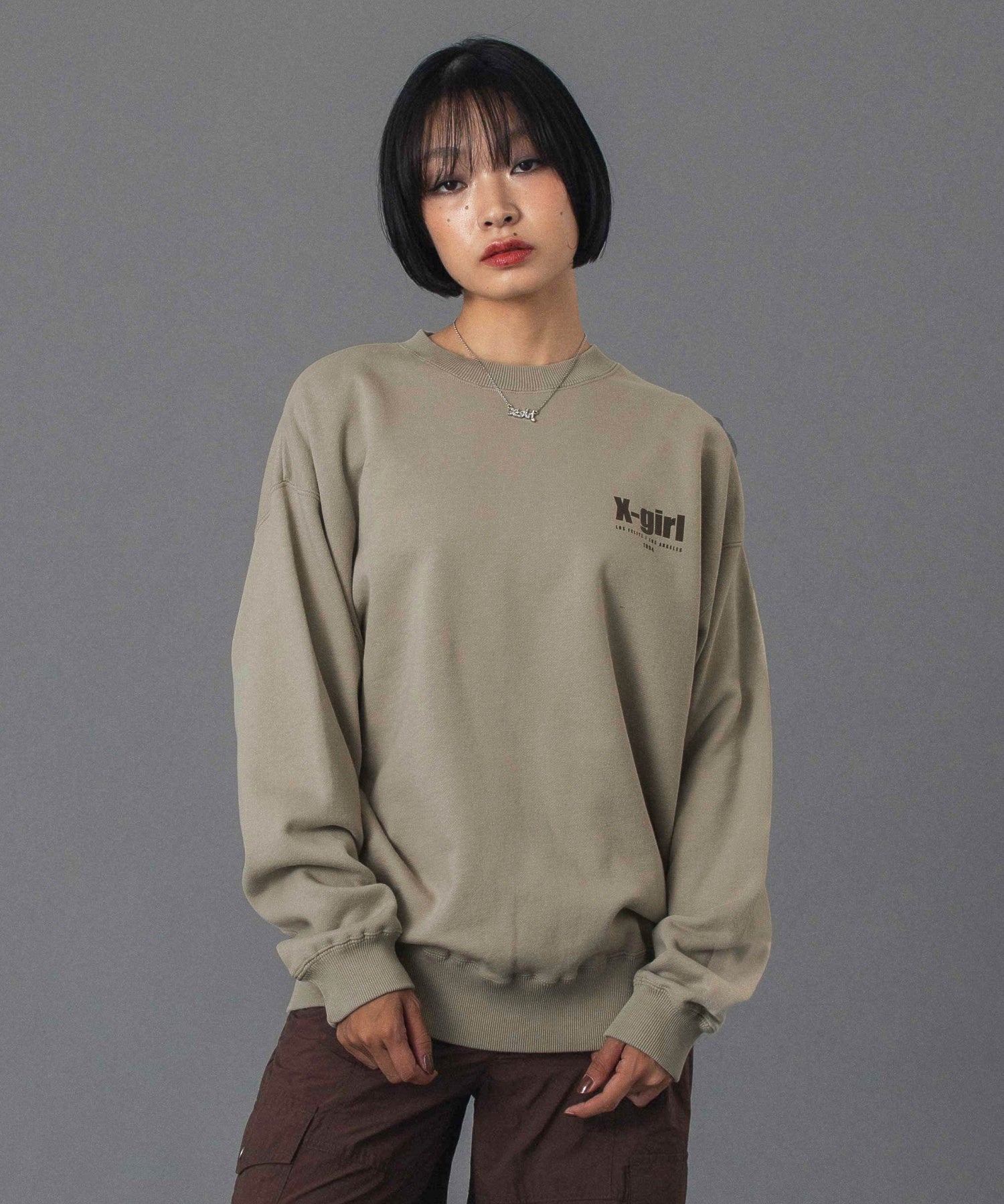 ANONYMITY CREWNECK SWEAT TOP