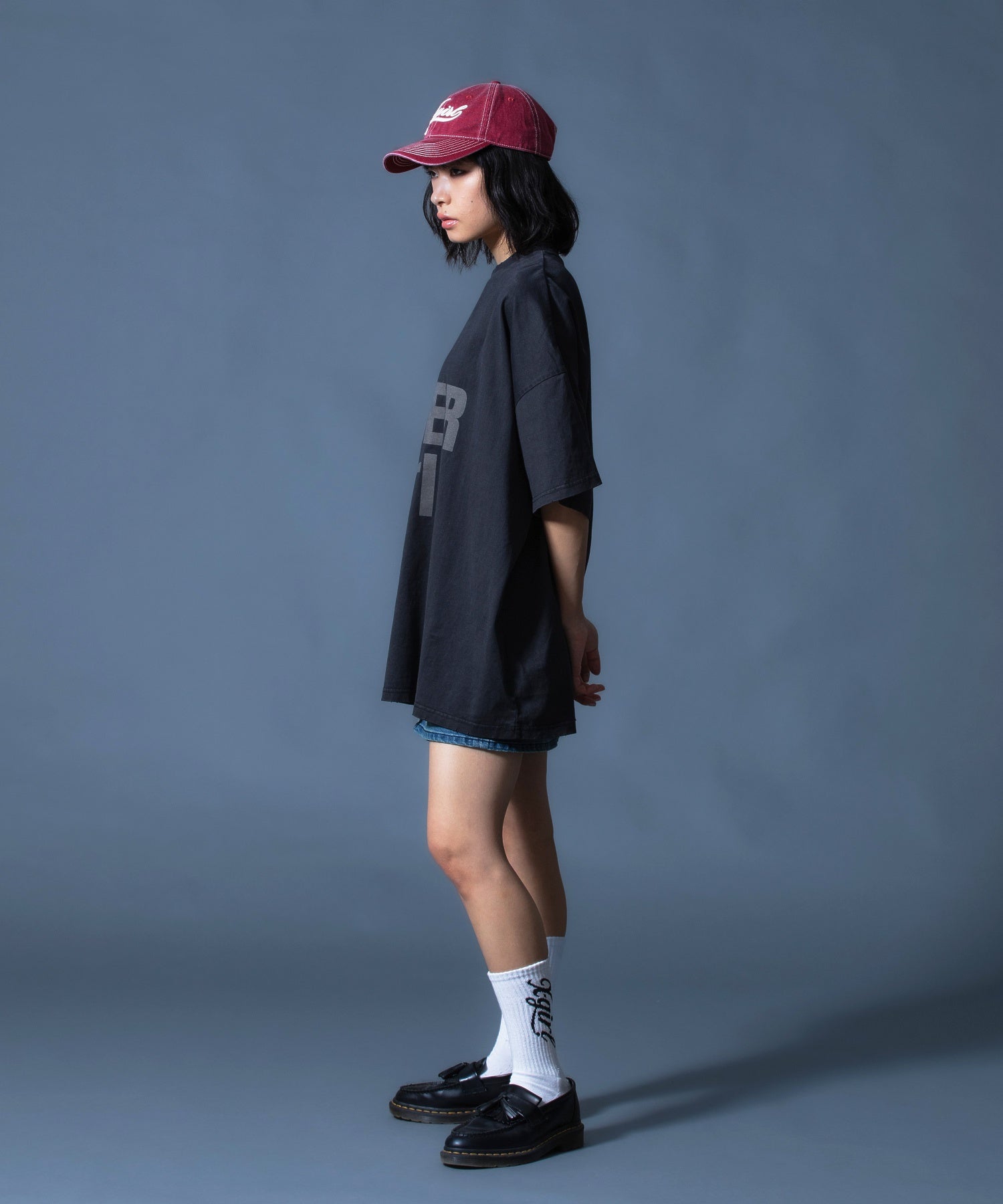 DISTRESSED BIG TEE DRESS