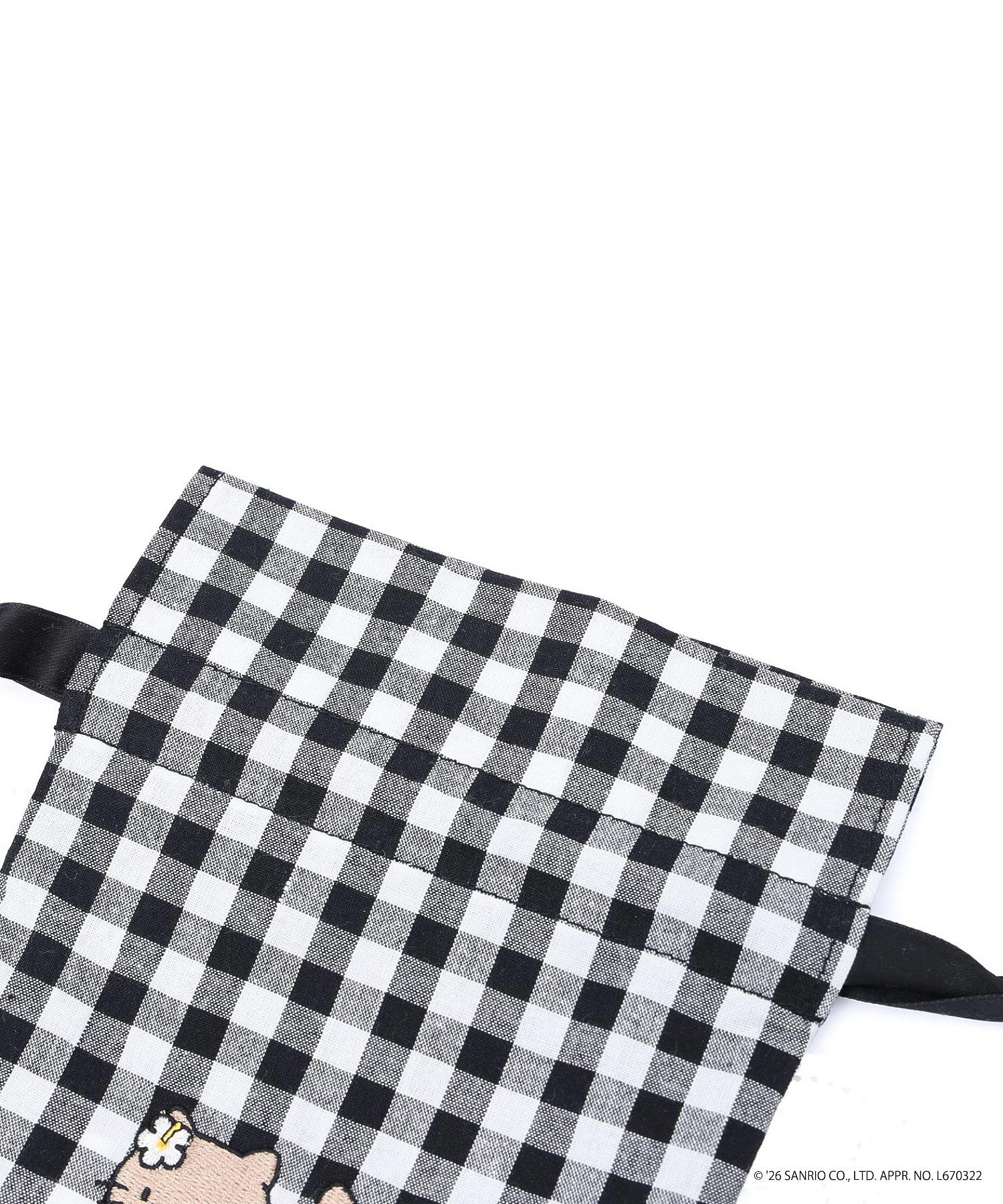 MILKFED. × HELLO KITTY SUN-KISSED F2F DRAWSTRING POUCH