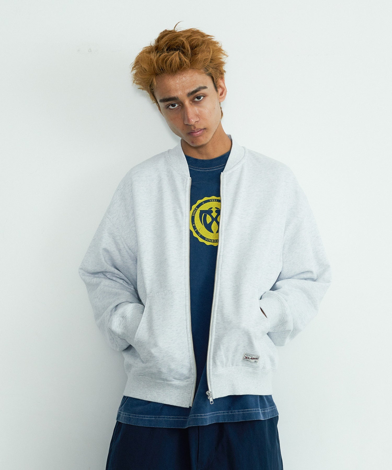 MODEL身長：183cm / 着用サイズ：Lサイズ