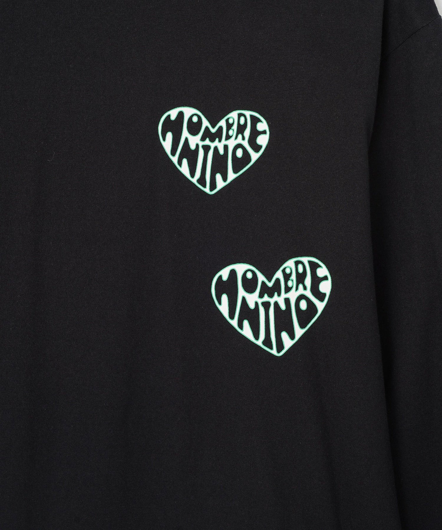 Hombre Nino/オンブレ・ニーニョ/L/S PRINT TEE HEART/HN0232-CT0014