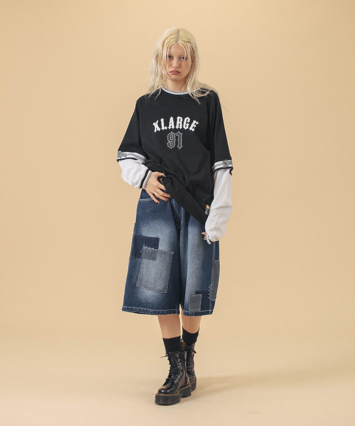 XLARGE 91LAYERD L/S TEE