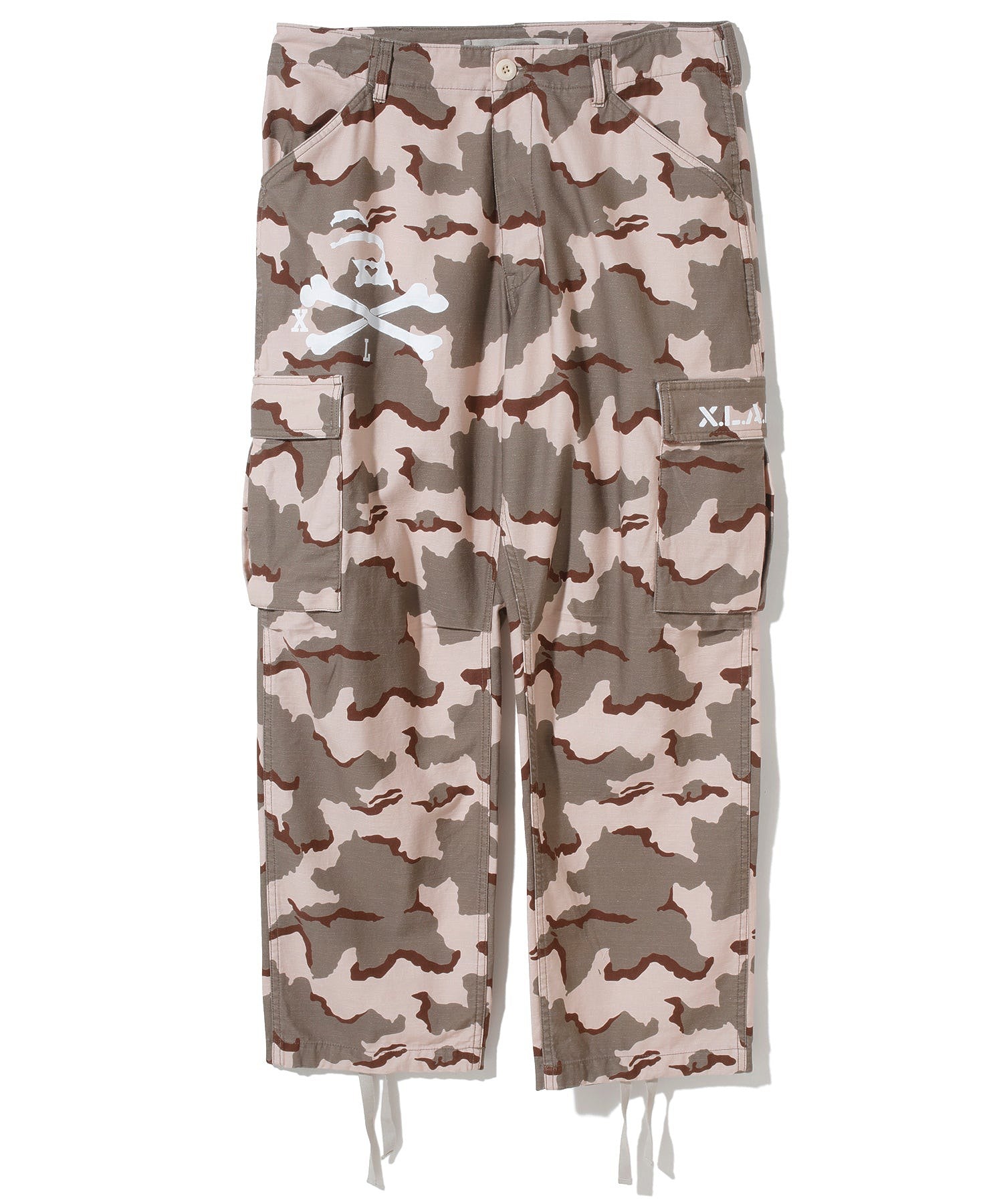 SKULL CAMO CARGO PANTS XLARGE