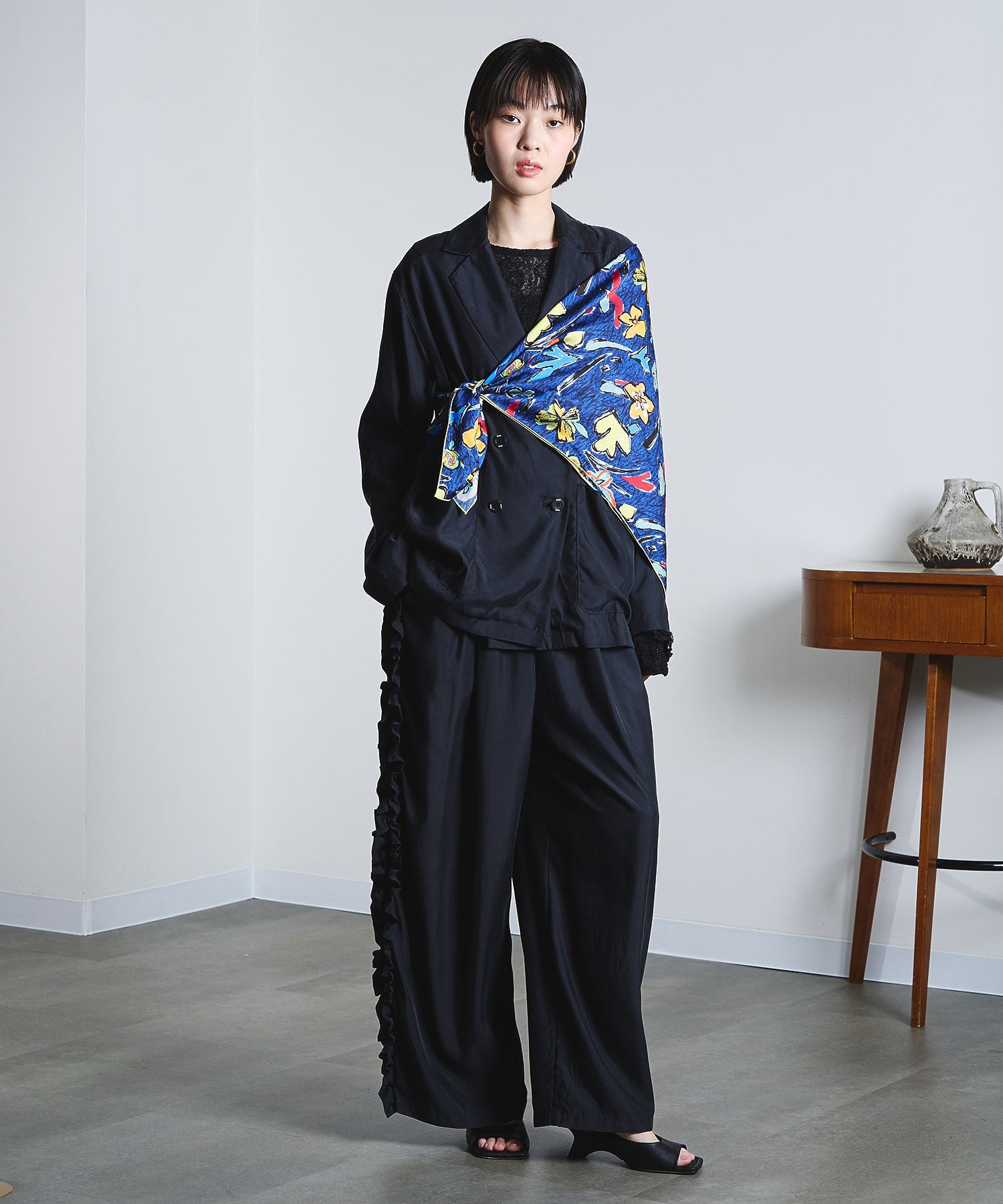 mici/PRINT SCARF