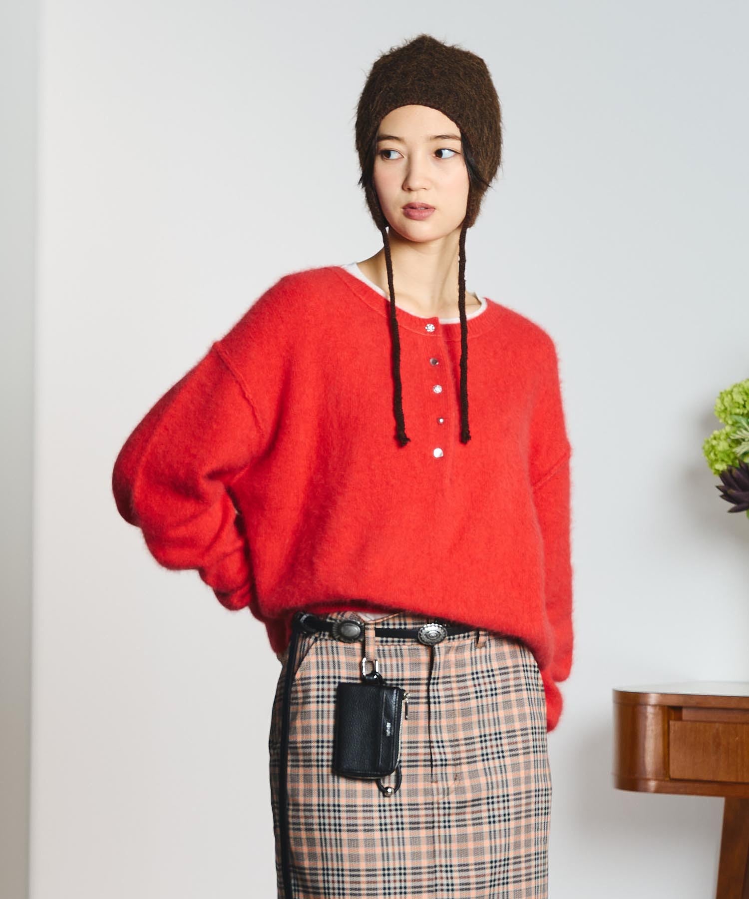 AULENTTI/COW LEATER /NIQUEL BELT
