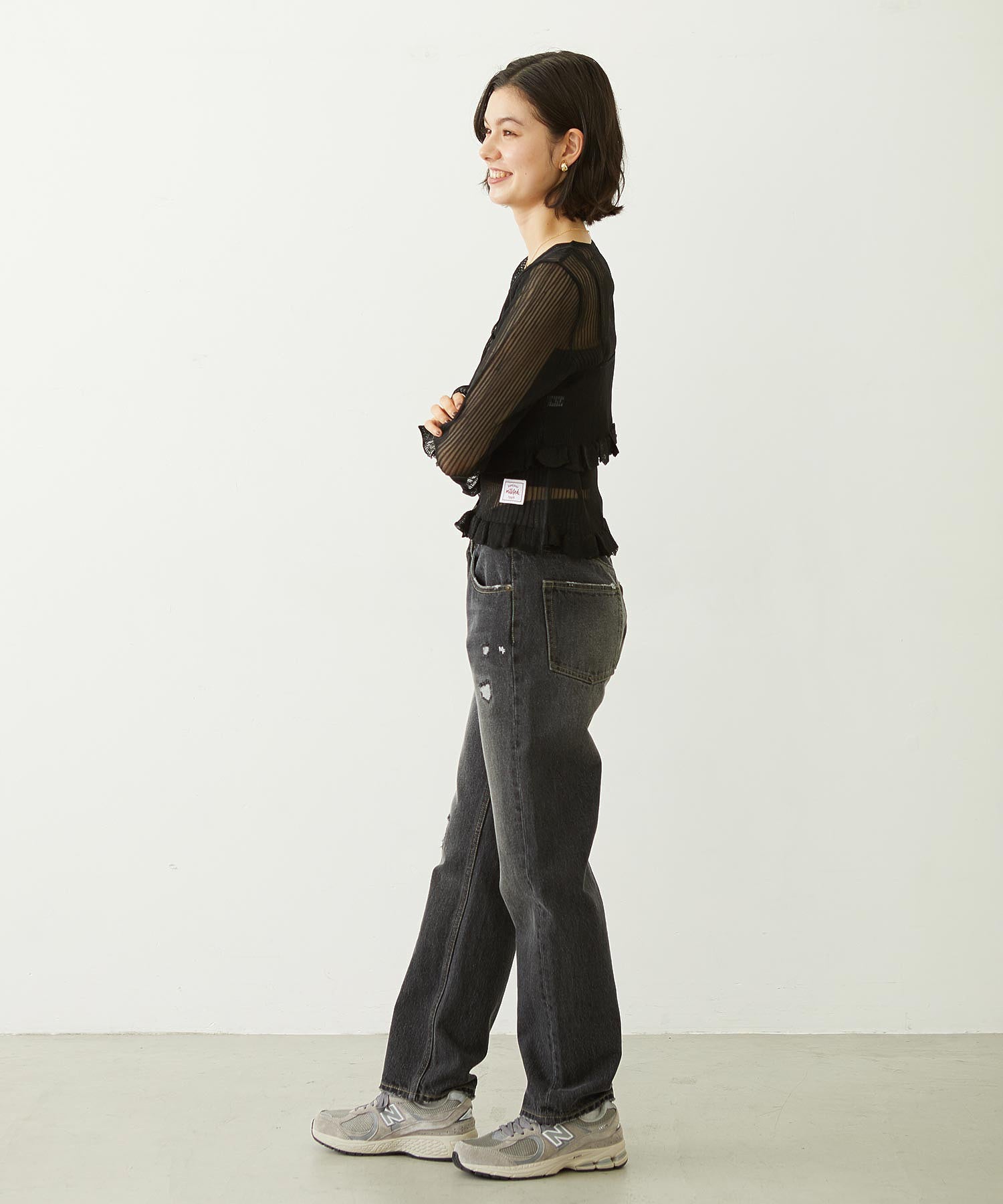 2-PIECE SHEER CARDIGAN