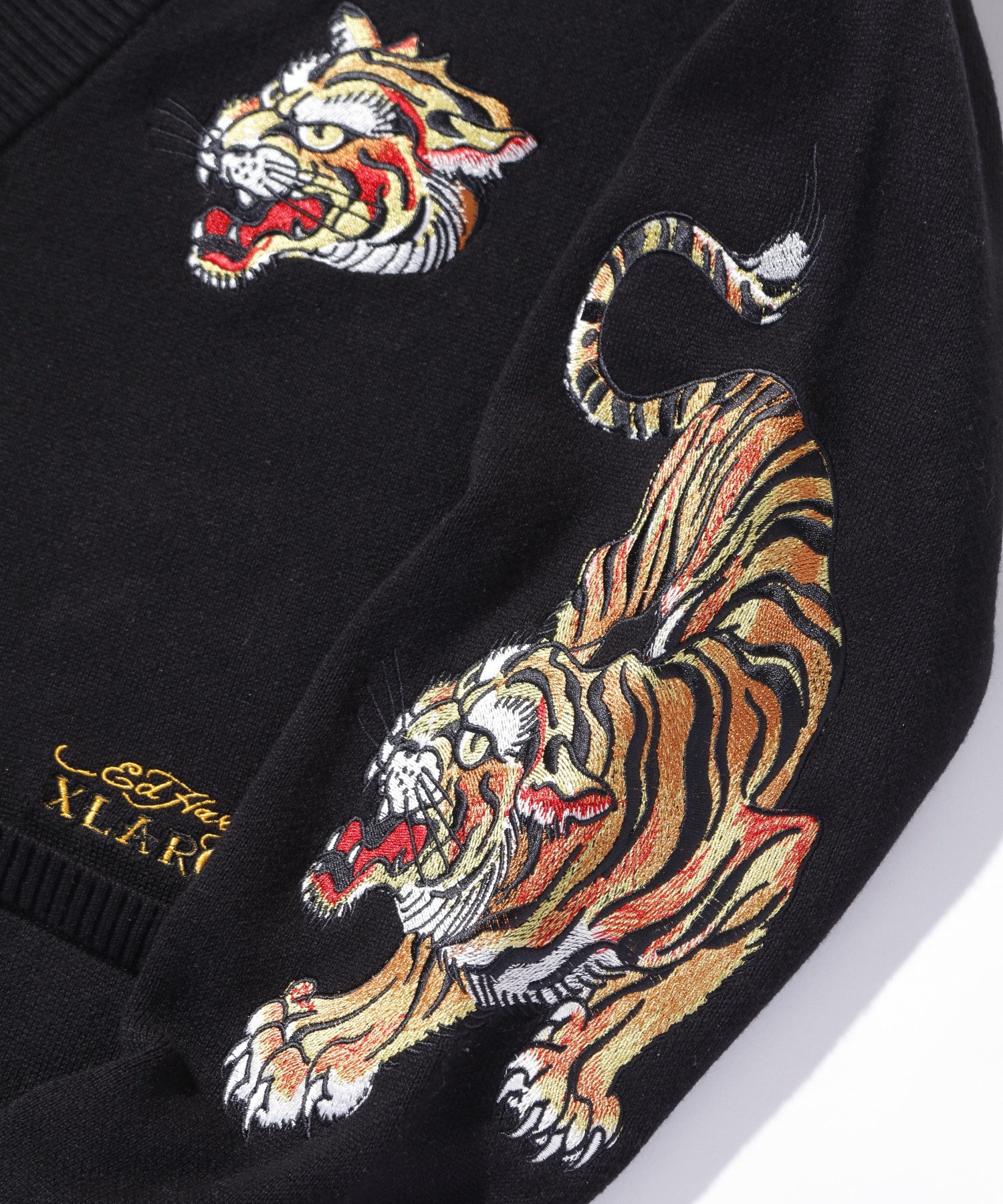 XLARGE×ED HARDY KNIT CARDIGAN