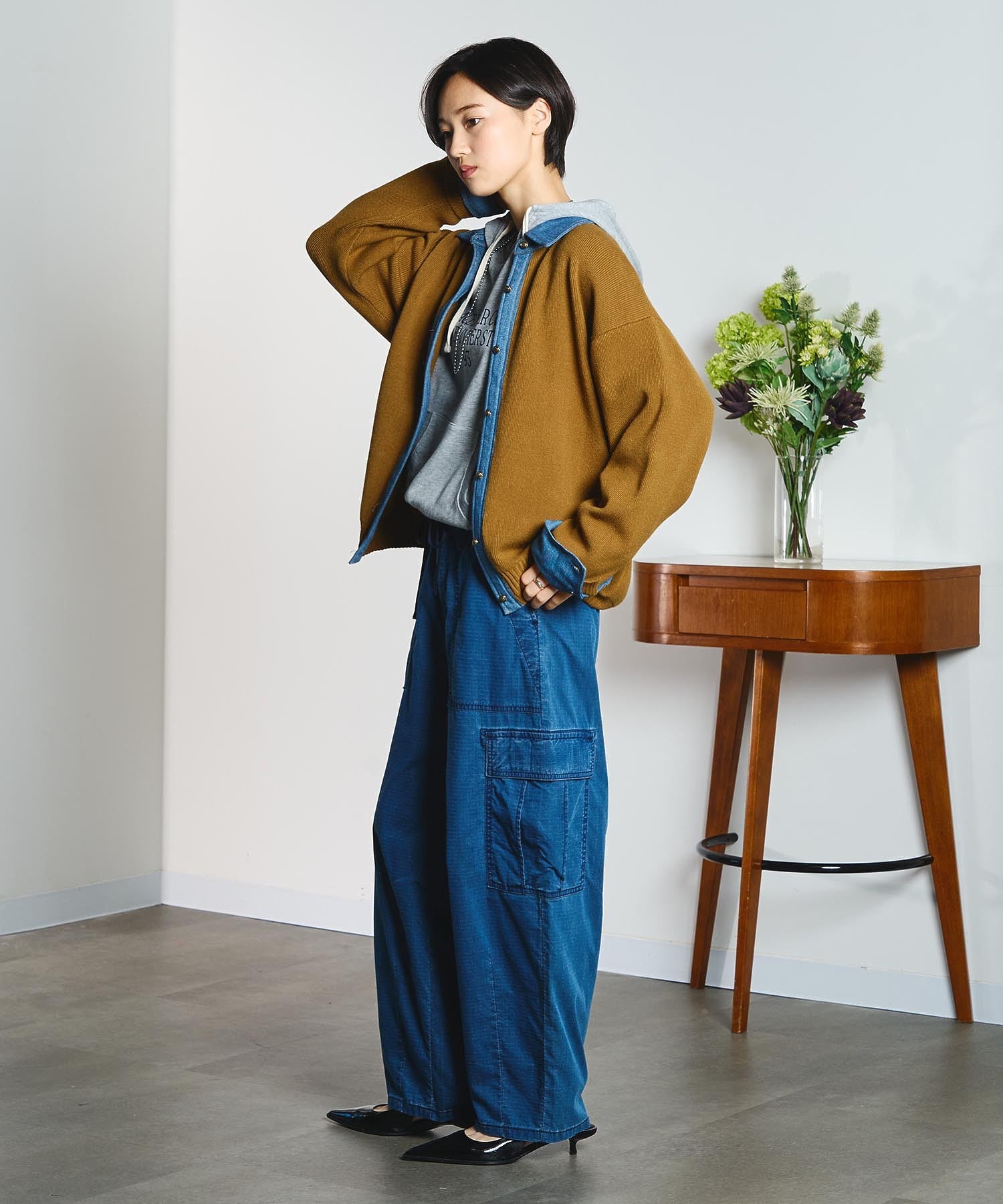 model:166cm 着用サイズS