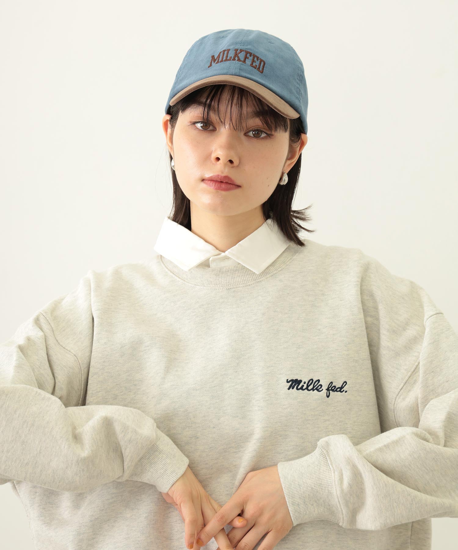 LOGO CORDUROY CAP