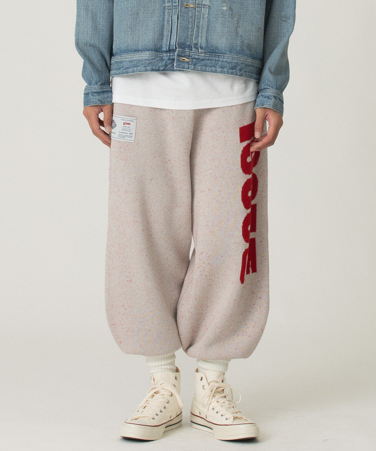 gimcontext/ジム コンテキスト/Knit Sweat Pants 25505130