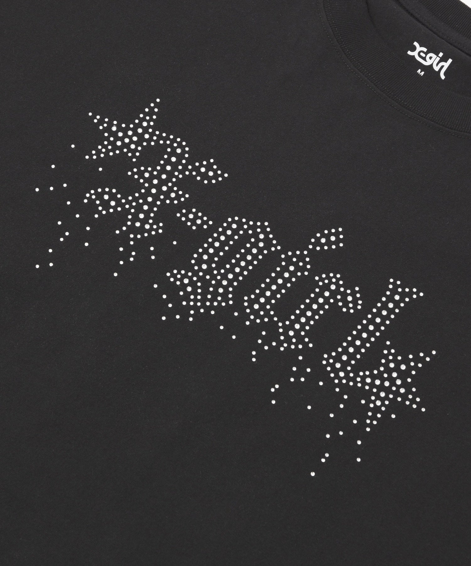 RHINESTONE STARDUST LOGO S/S TEE DRESS