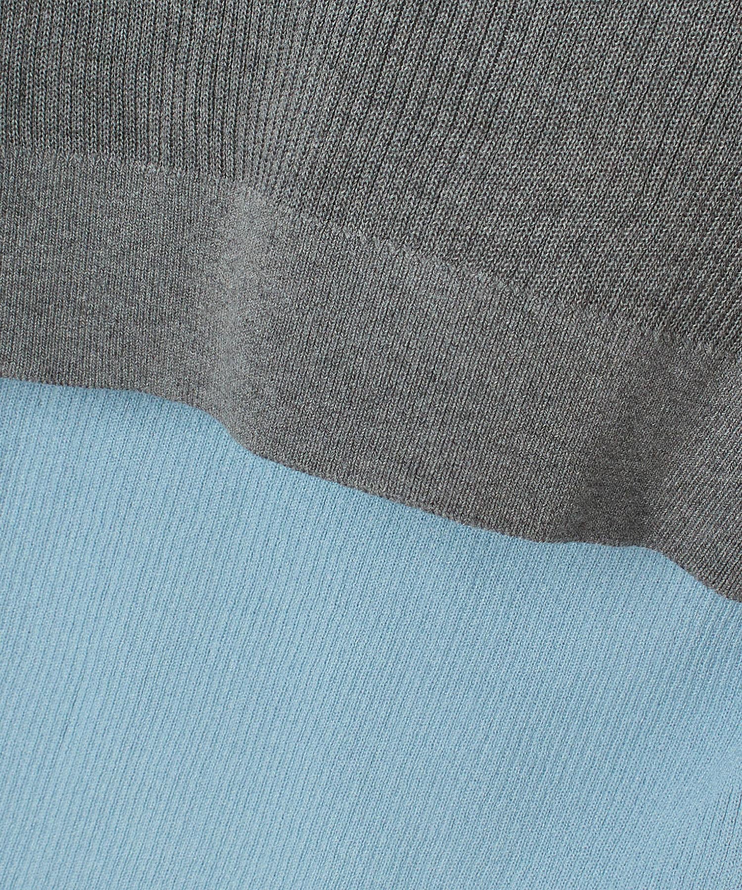 BASICKS/LAYERED RIB KNIT