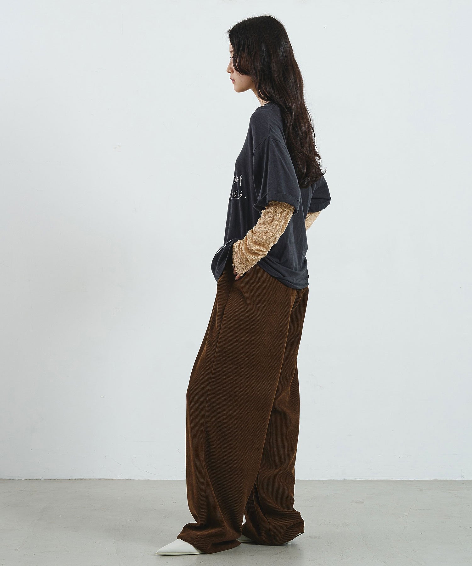 model:164cm 着用サイズ:M