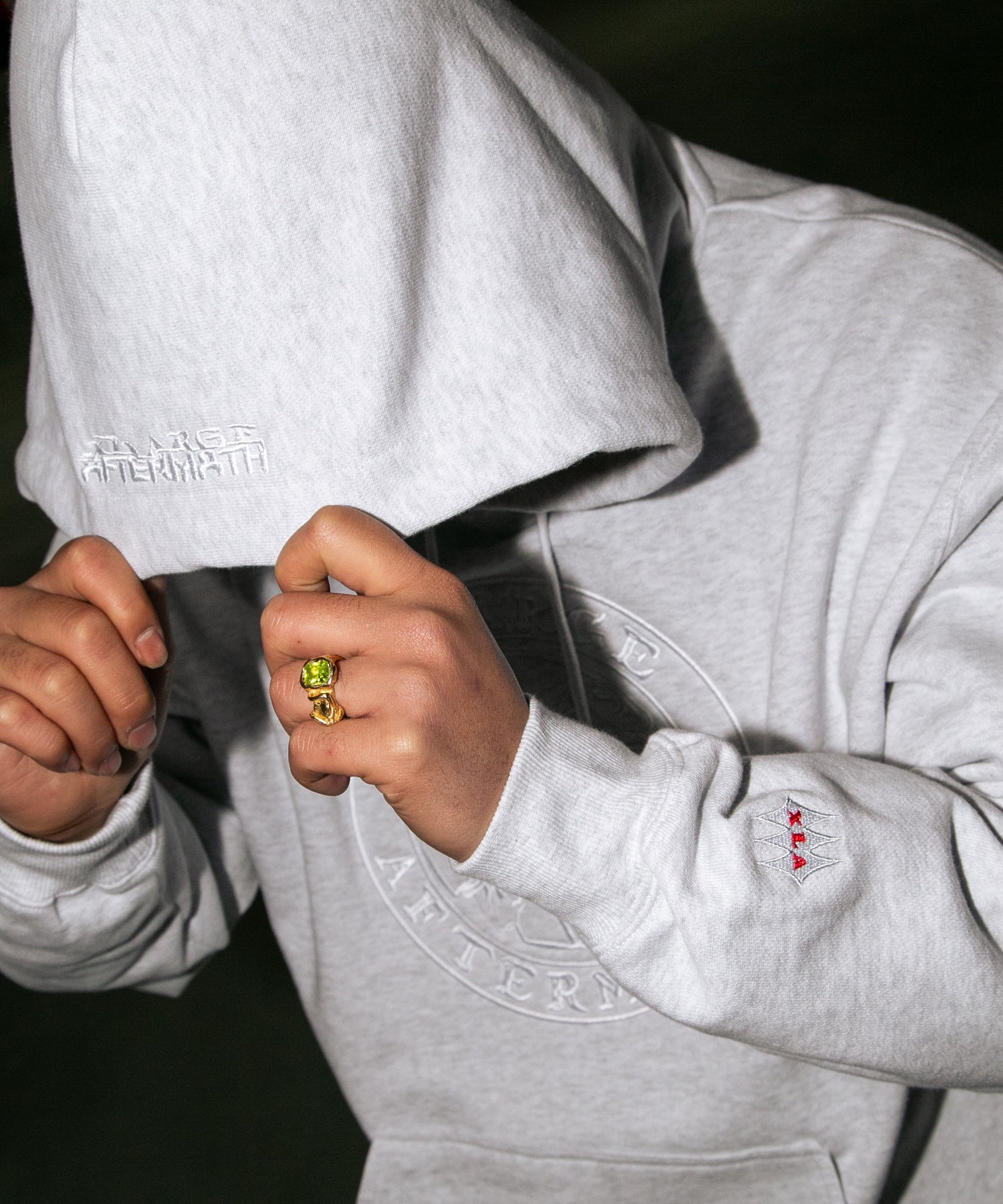 XLARGE×AFTERMATH PULLOVER HOODED SWEATSHIRT