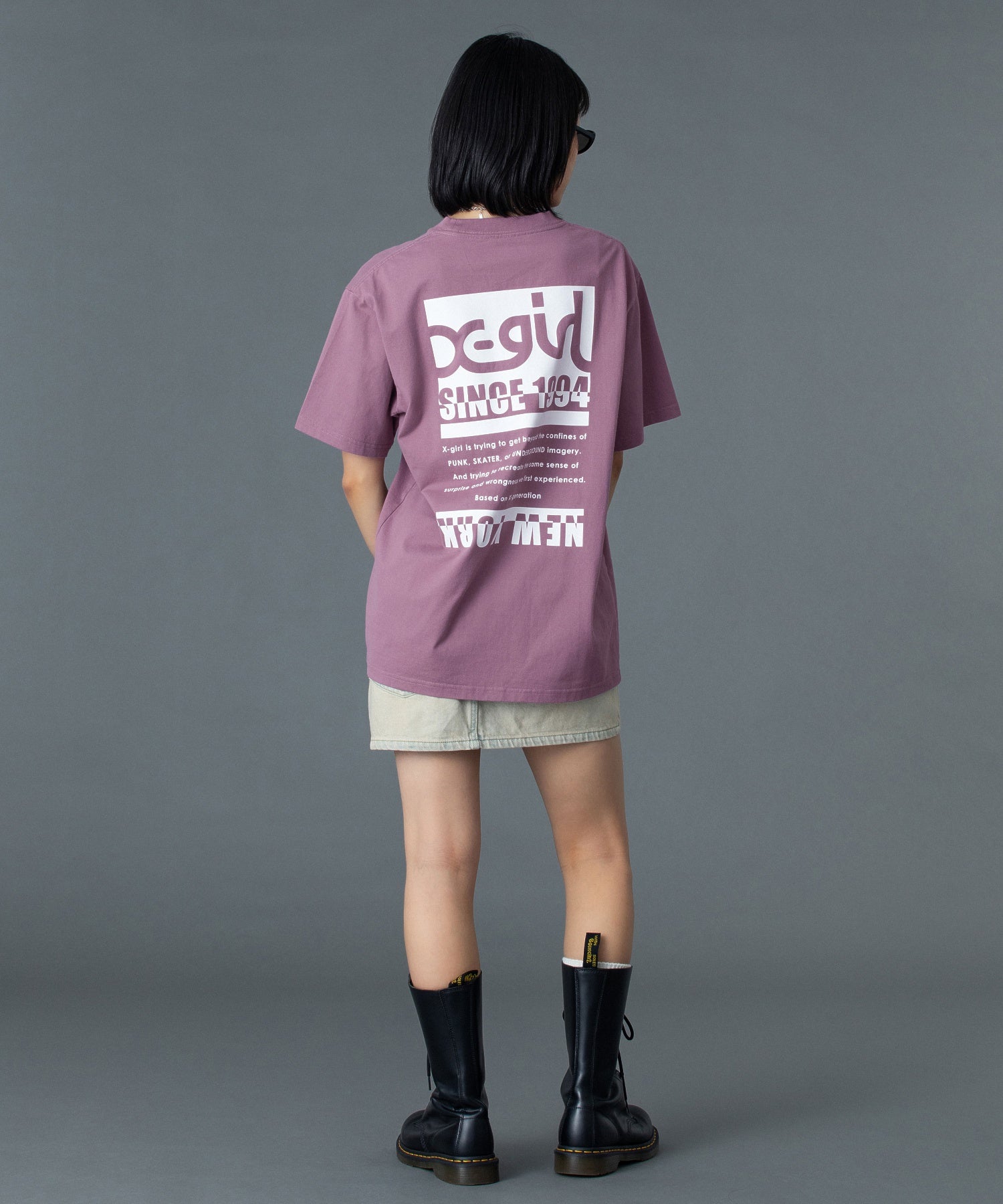 BI COLOR BOX LOGO S/S TEE