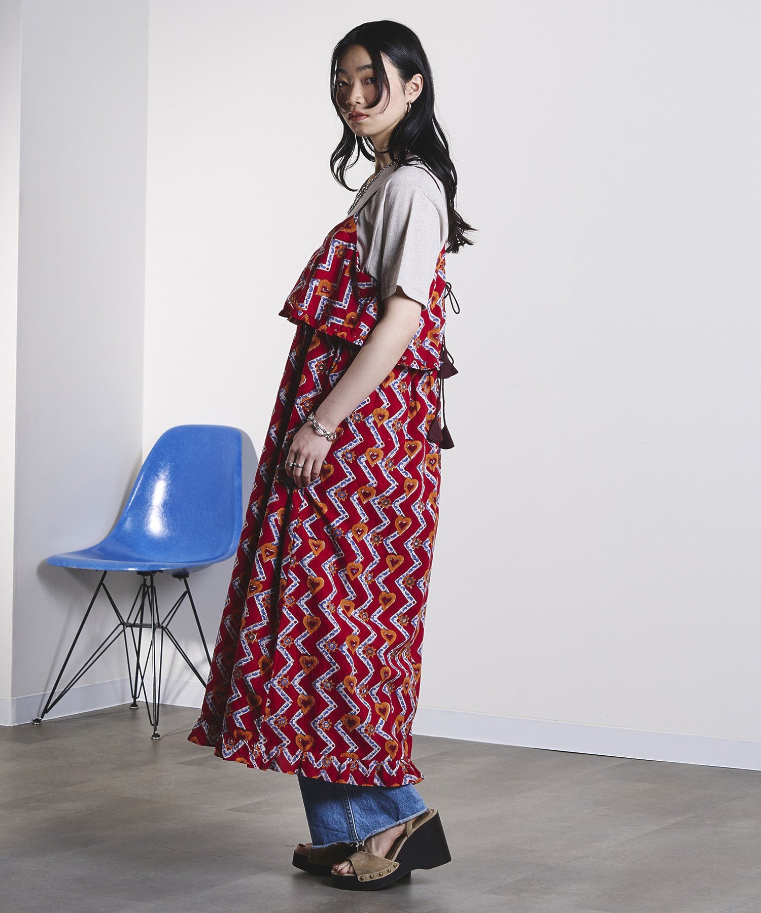 model:165cm 着用サイズ:ONE SIZE