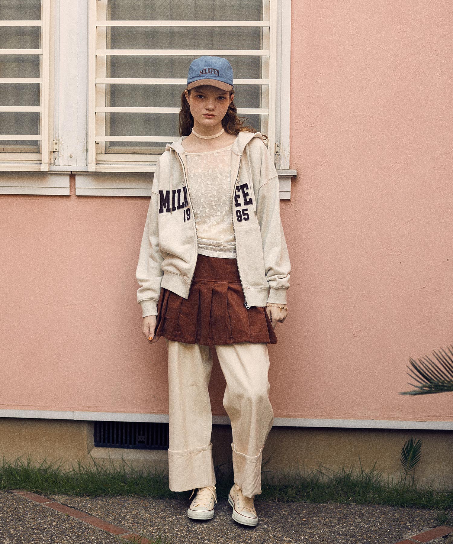 LAYERED CULOTTE SKIRT