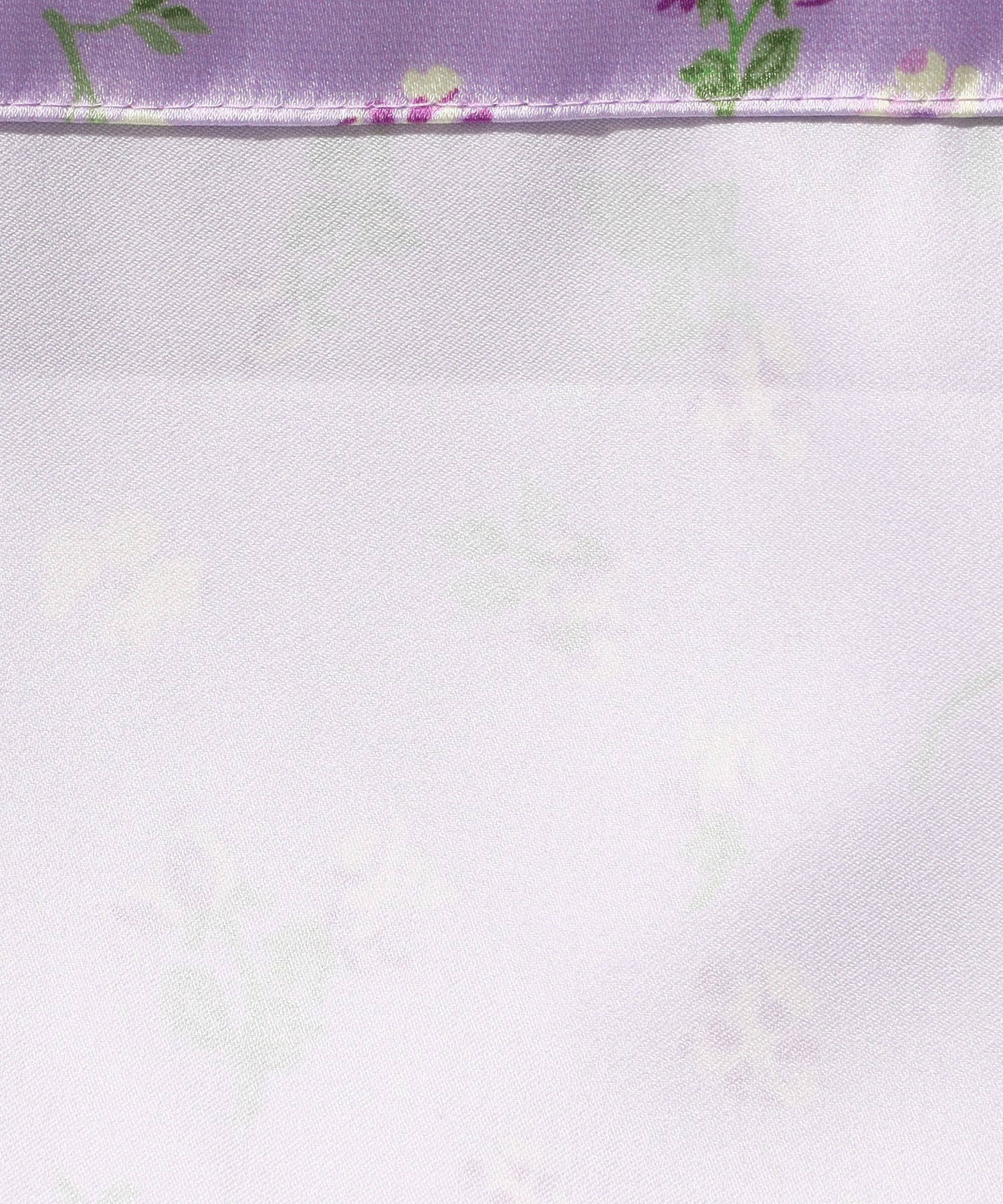 FLORAL PATTERN SATIN CARGO PANTS