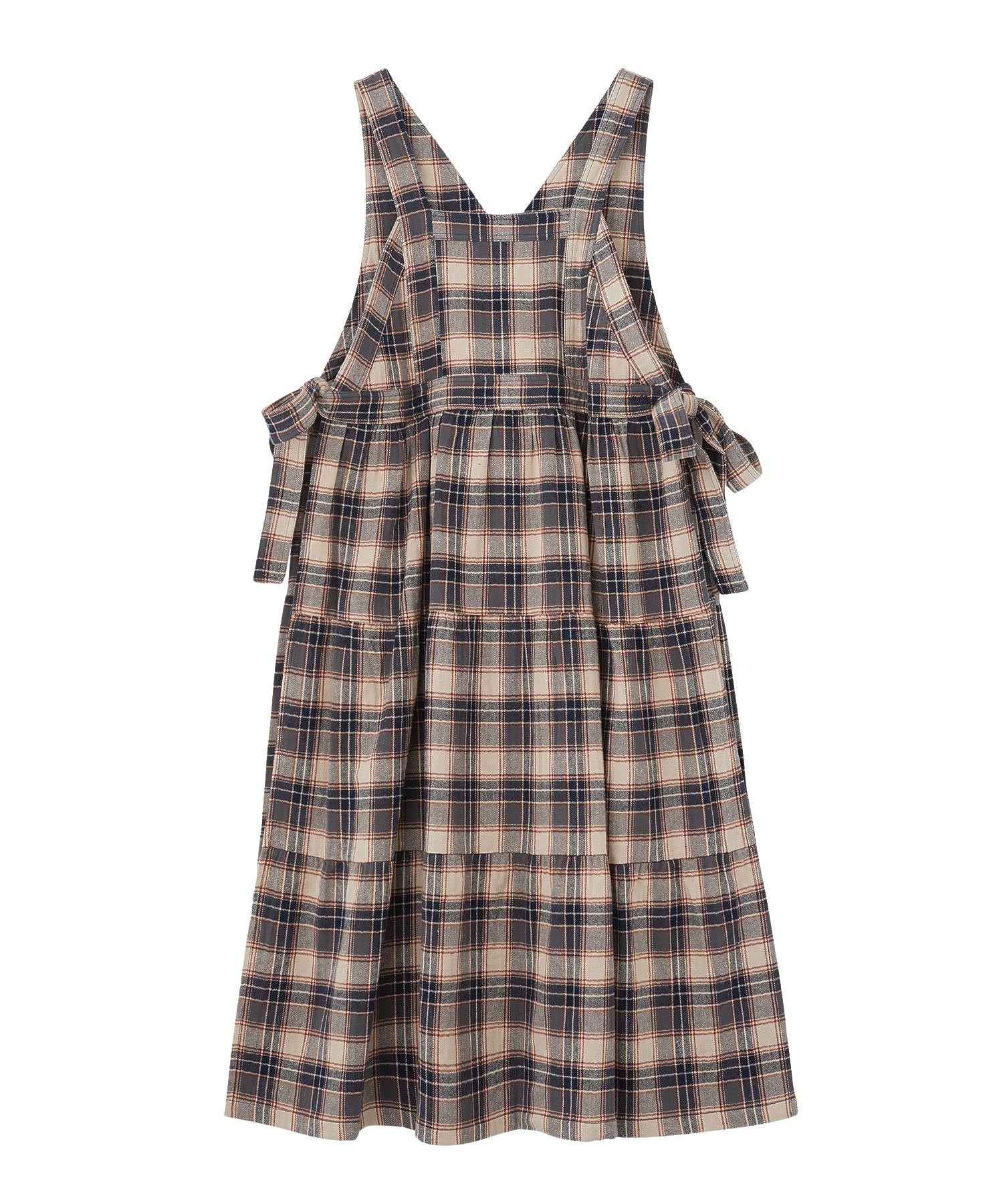 APRON TIERED DRESS