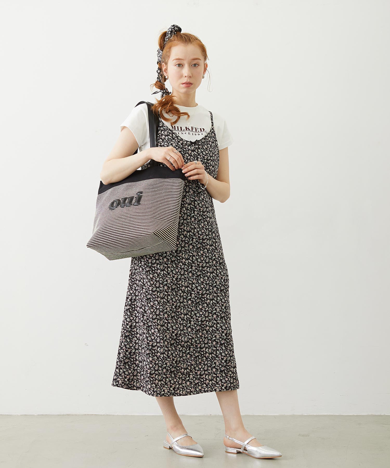 FLORAL CAMISOLE DRESS