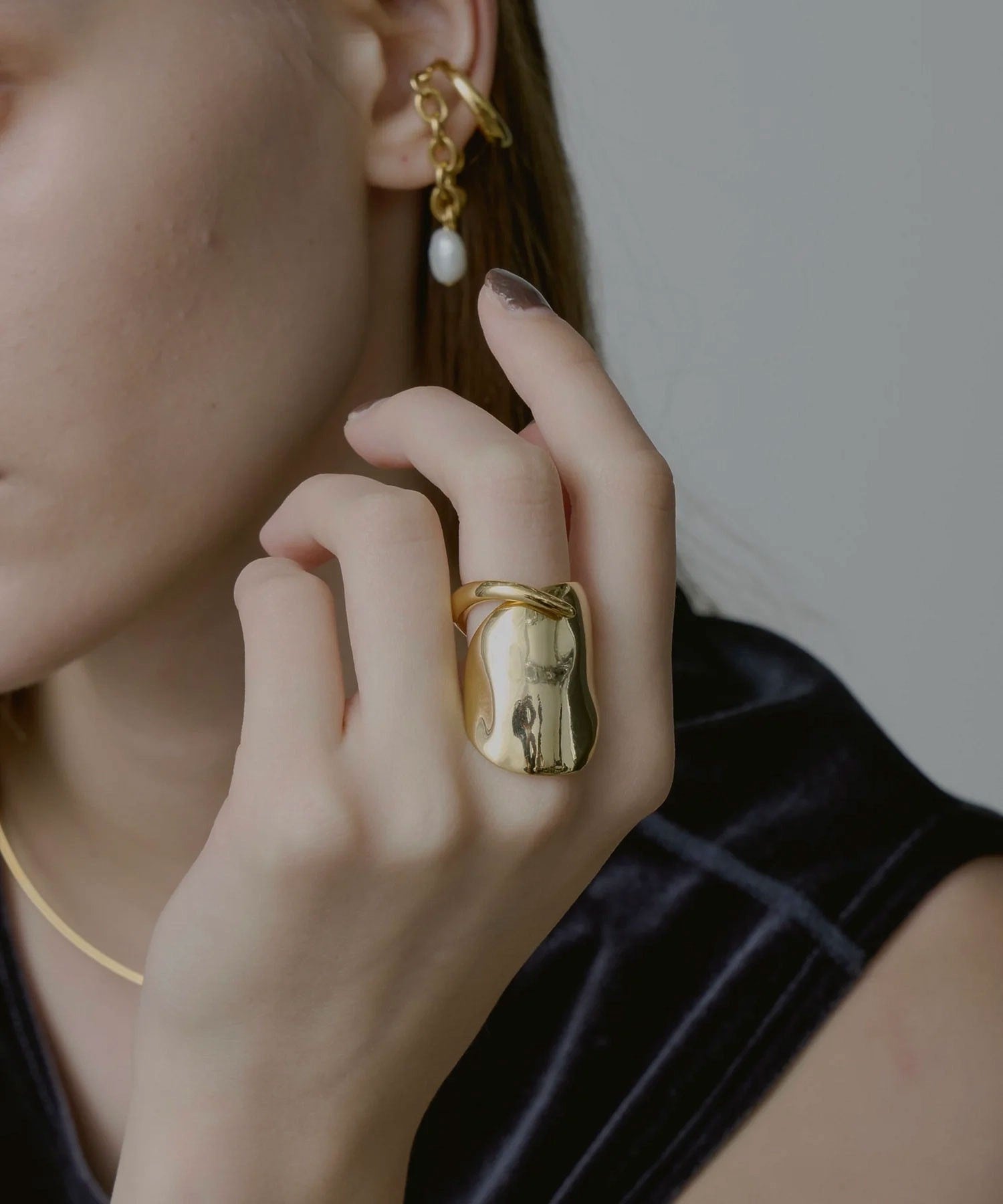 loni/BENJAMIN ASYMMETRY RING