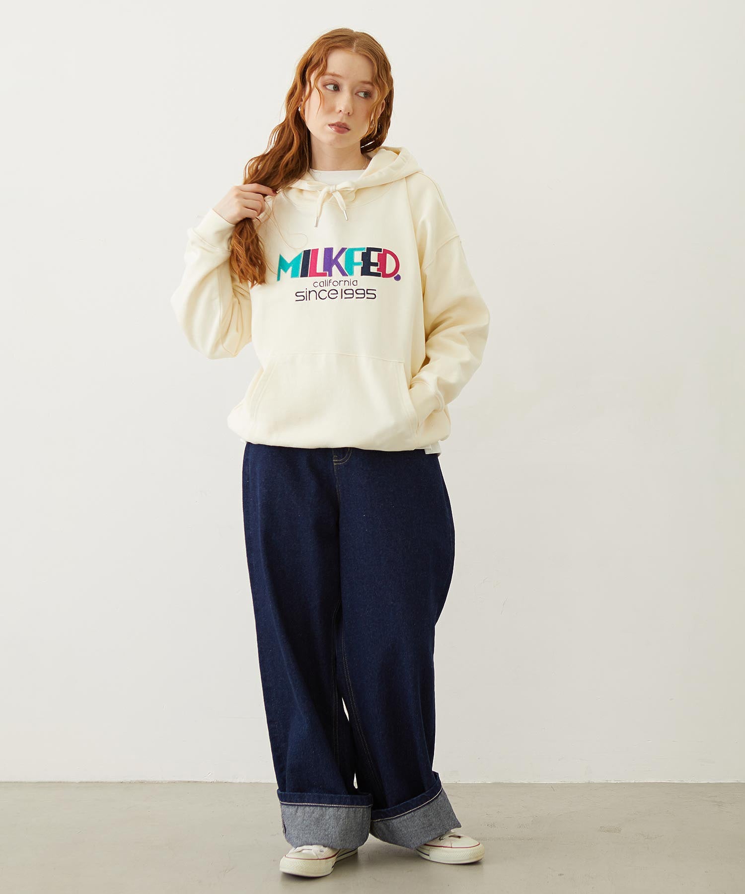 BOYFRIEND LOOSE DENIM PANTS