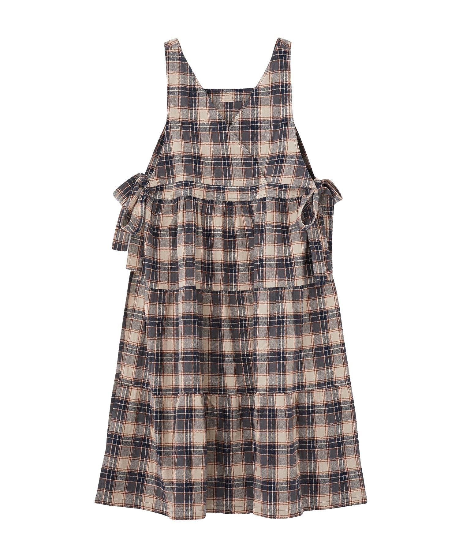 APRON TIERED DRESS