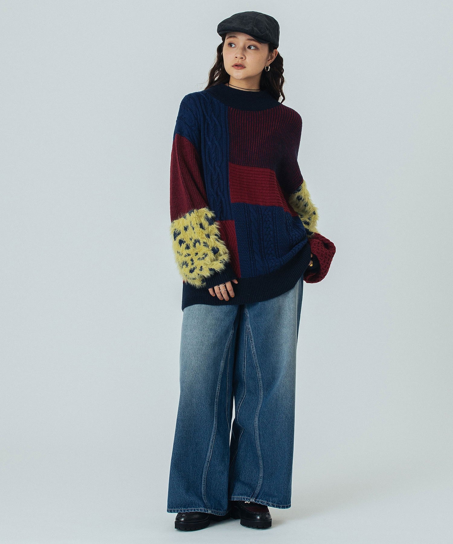 model:160cm 着用サイズ:S