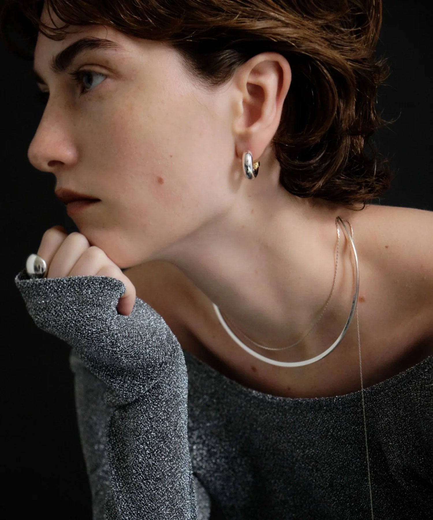 loni/BUD MULTIWAY PEARL CHOKER