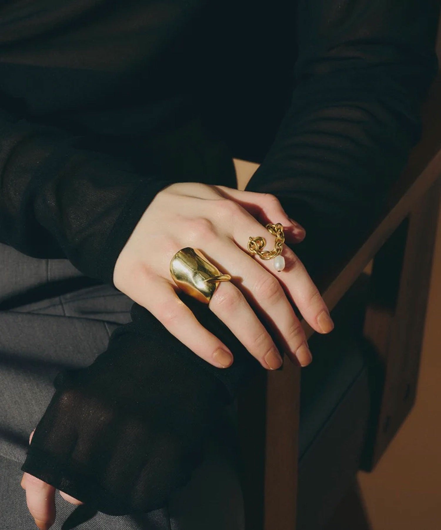 loni/BENJAMIN ASYMMETRY RING