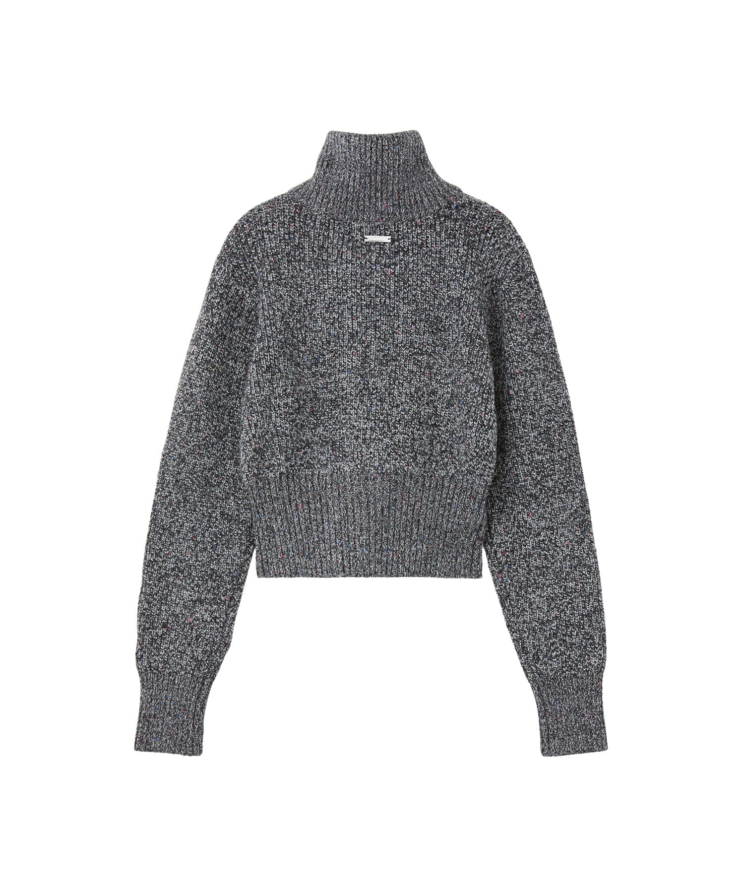 ネップジップアップセーター