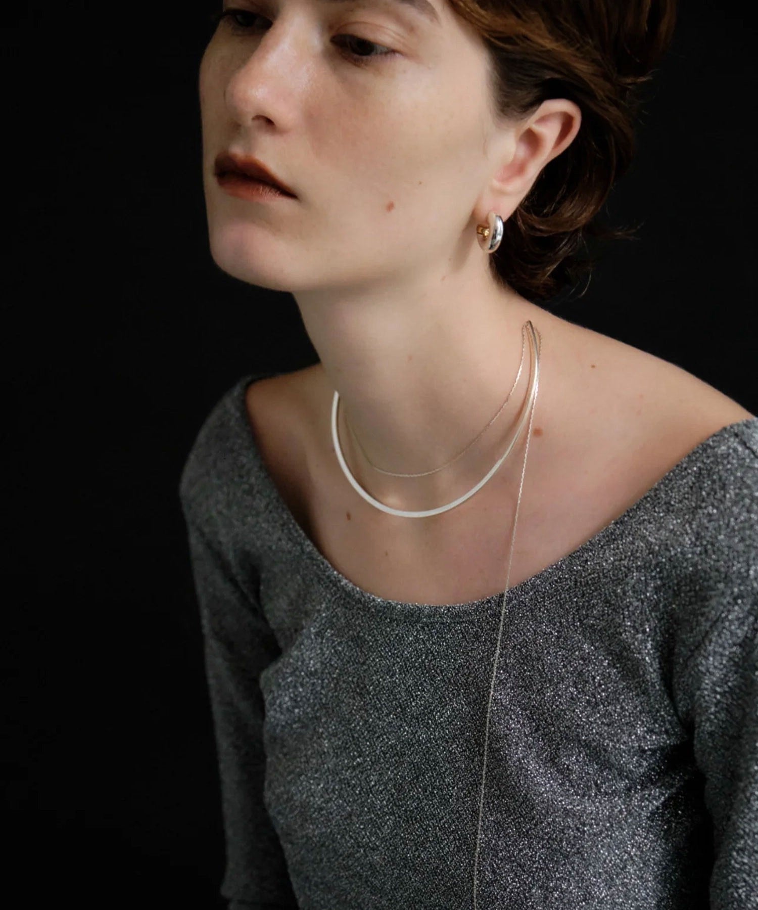 loni/BUD MULTIWAY PEARL CHOKER