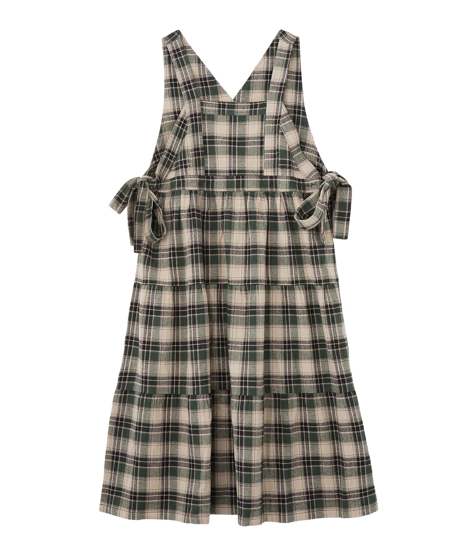 APRON TIERED DRESS