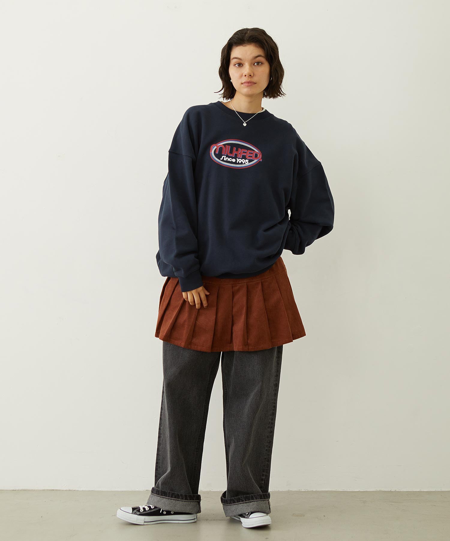 LAYERED CULOTTE SKIRT